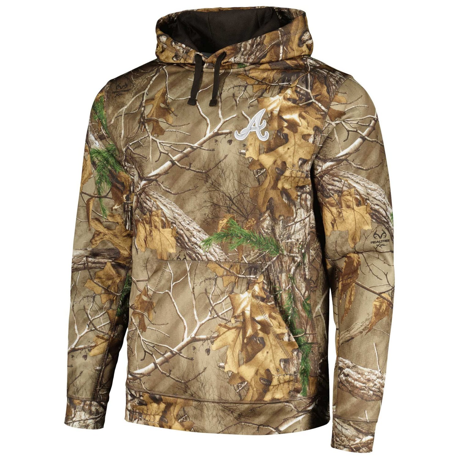 Dunbrooke Atlanta Braves Champion Realtree Pullover Hoodie - view number 2