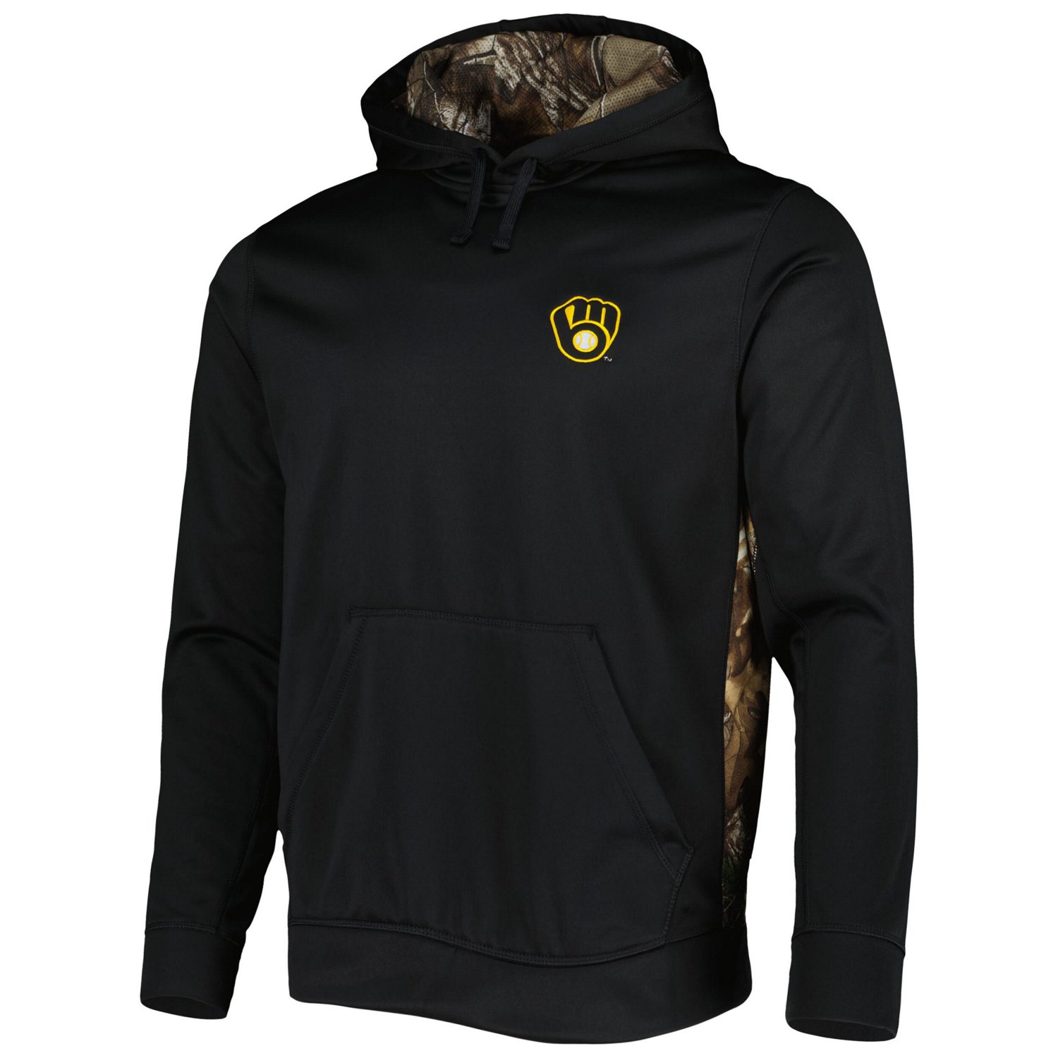 Dunbrooke Camo Milwaukee Brewers Ranger Pullover Hoodie - view number 2