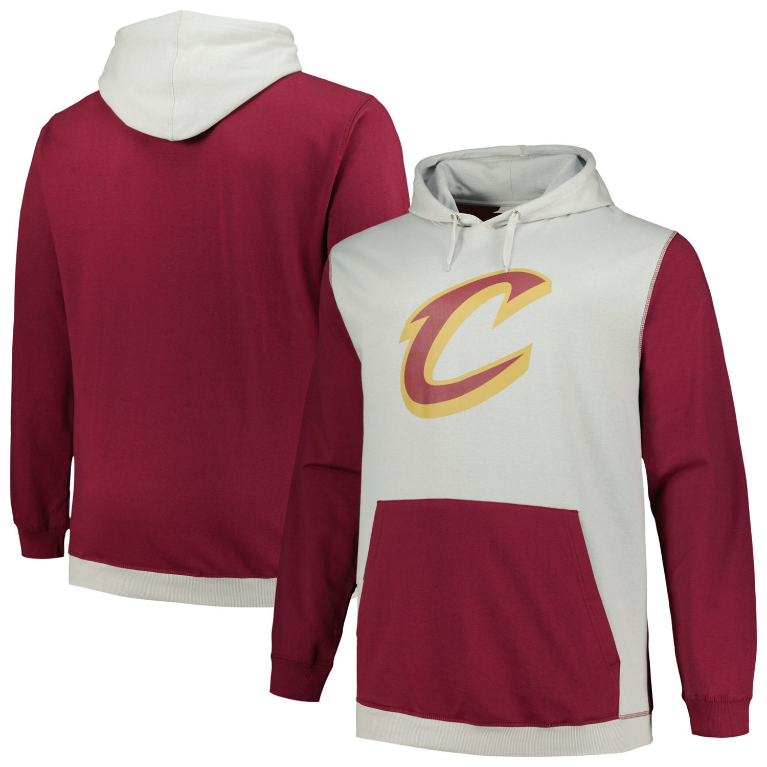 Fanatics / Cleveland Cavaliers Big  Tall Primary Arctic Pullover Hoodie