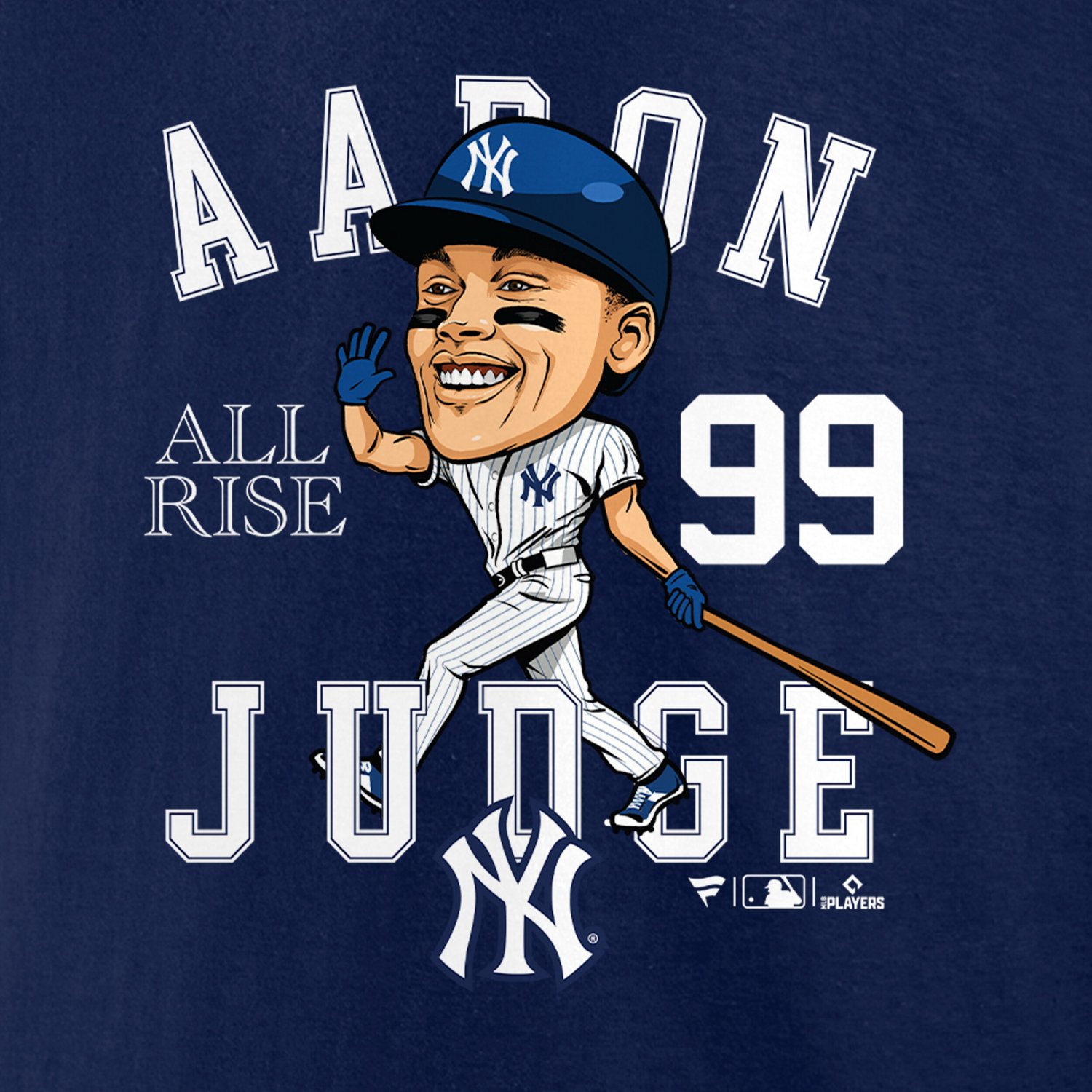 Fanatics Aaron Judge New York Yankees Hometown Caricature T-Shirt - view number 4
