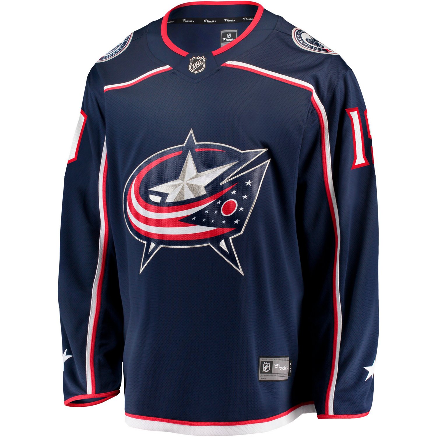 Fanatics Adam Fantilli Columbus Blue Jackets Home Premier Breakaway Player Jersey - view number 2
