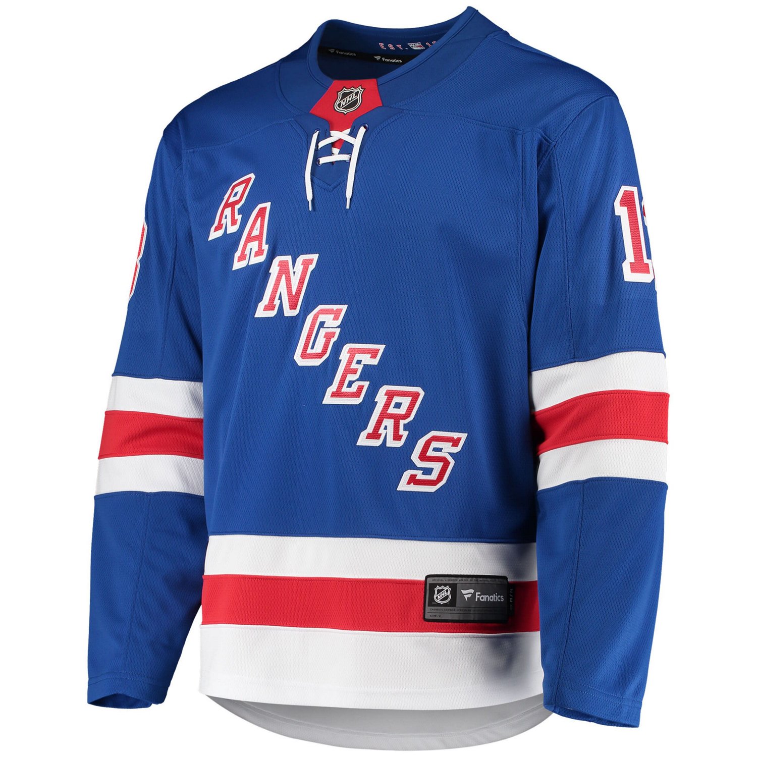 Fanatics Alexis Lafrenire New York Rangers Premier Breakaway Player Jersey