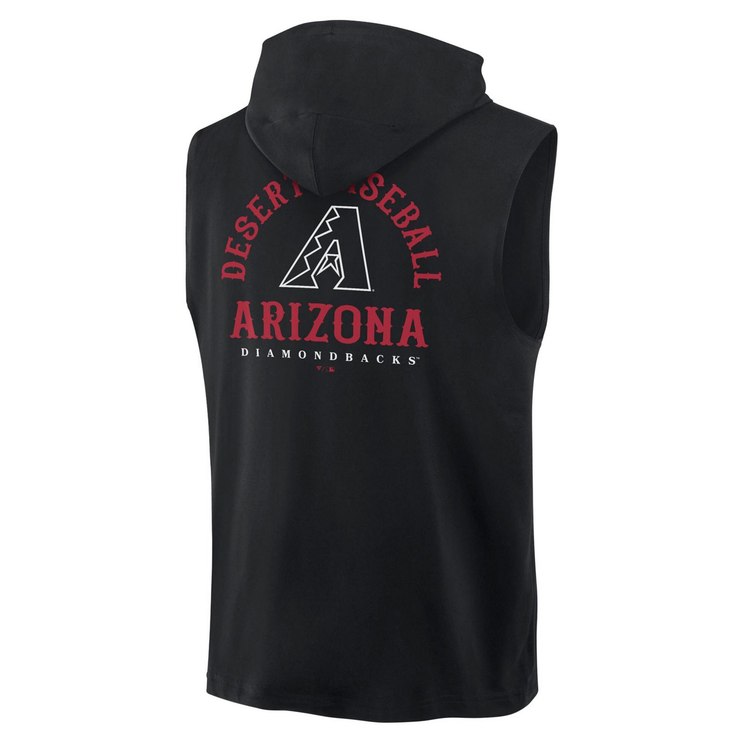 Fanatics Arizona Diamondbacks Fire Speed Sleeveless Pullover Hoodie - view number 3
