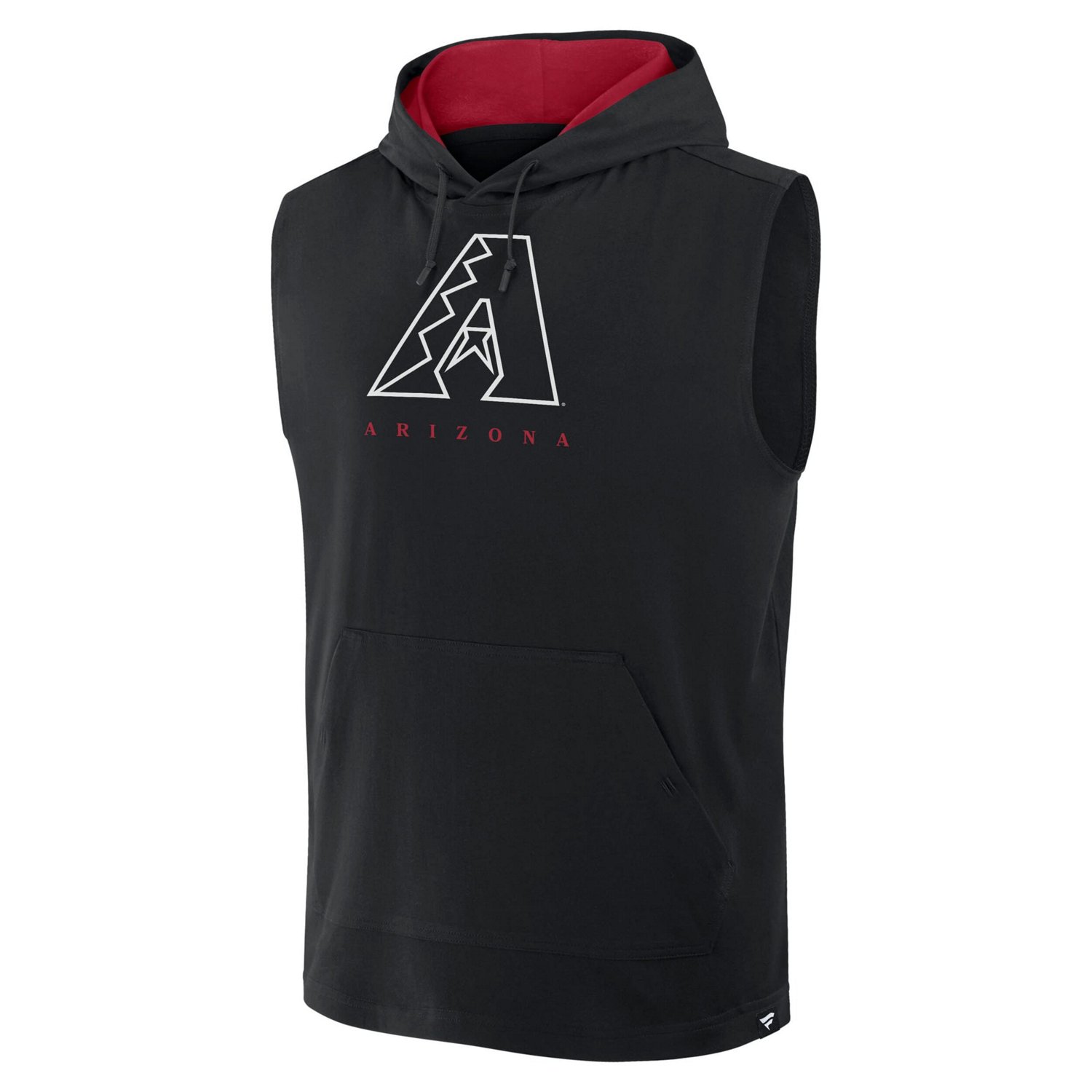 Fanatics Arizona Diamondbacks Fire Speed Sleeveless Pullover Hoodie - view number 2