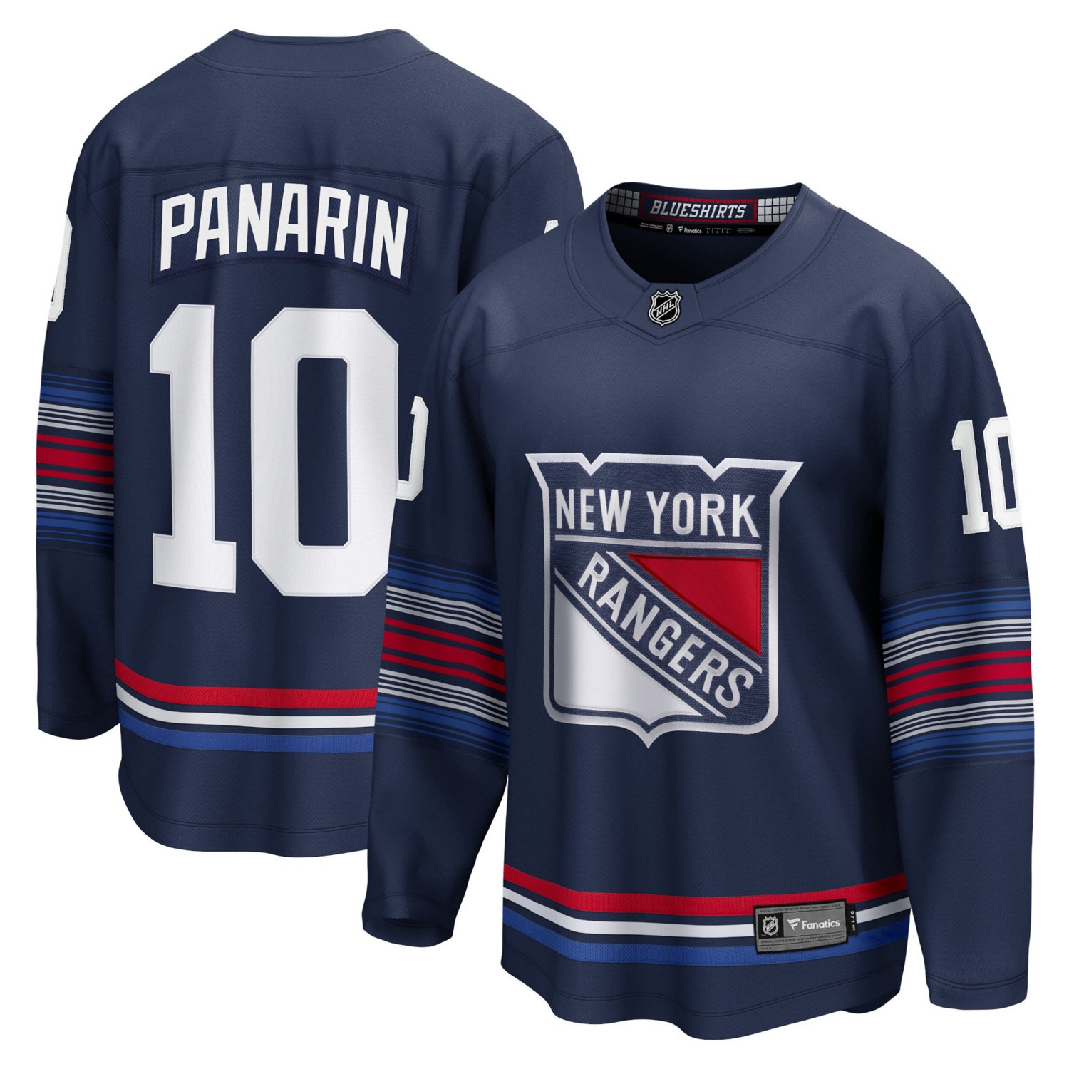 Fanatics Artemi Panarin New York Rangers Alternate Premier Breakaway Player Jersey                                               - view number 1