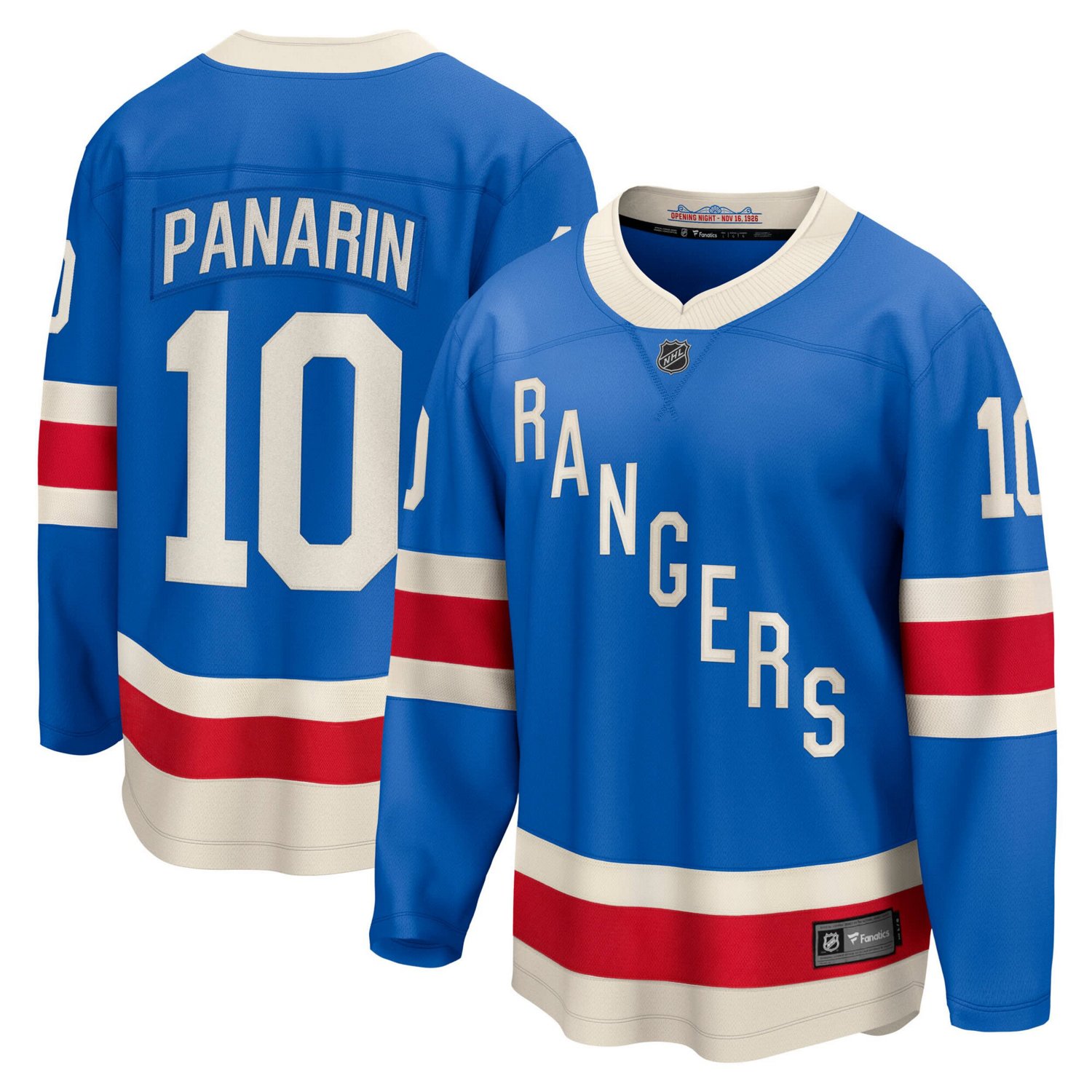 Fanatics Artemi Panarin New York Rangers Centennial Breakaway Jersey - view number 1
