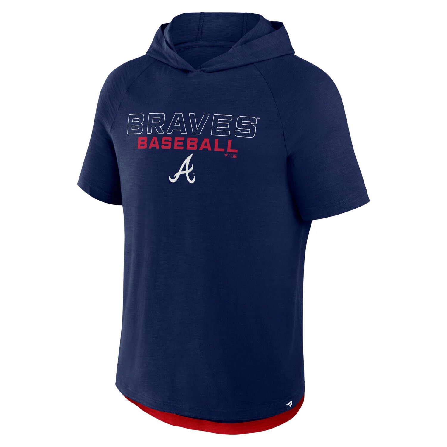 Fanatics Atlanta Braves Clubhouse Optimal Play Raglan Hoodie T-Shirt - view number 2