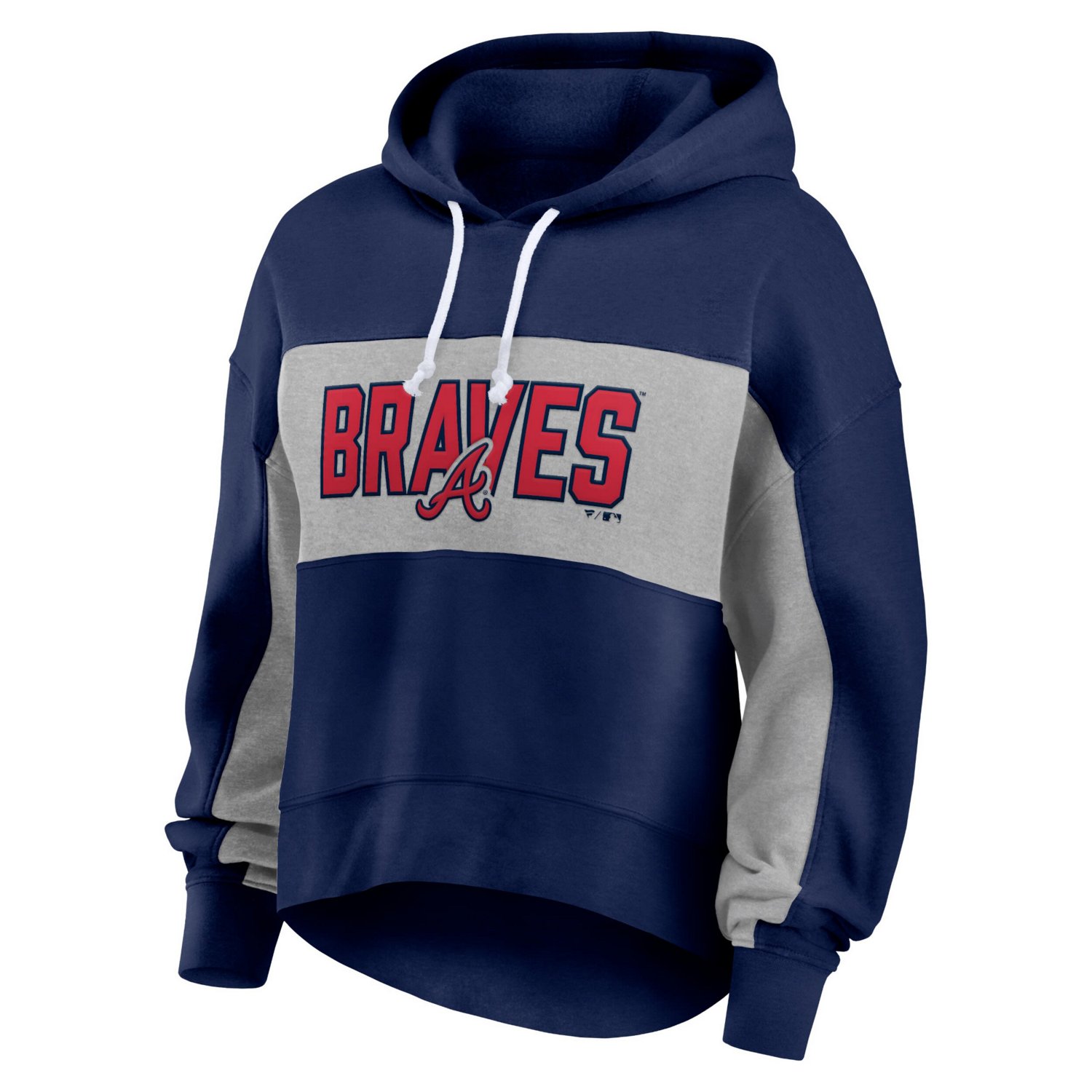 Fanatics Atlanta Braves Filled Stat Sheet Pullover Hoodie - view number 2