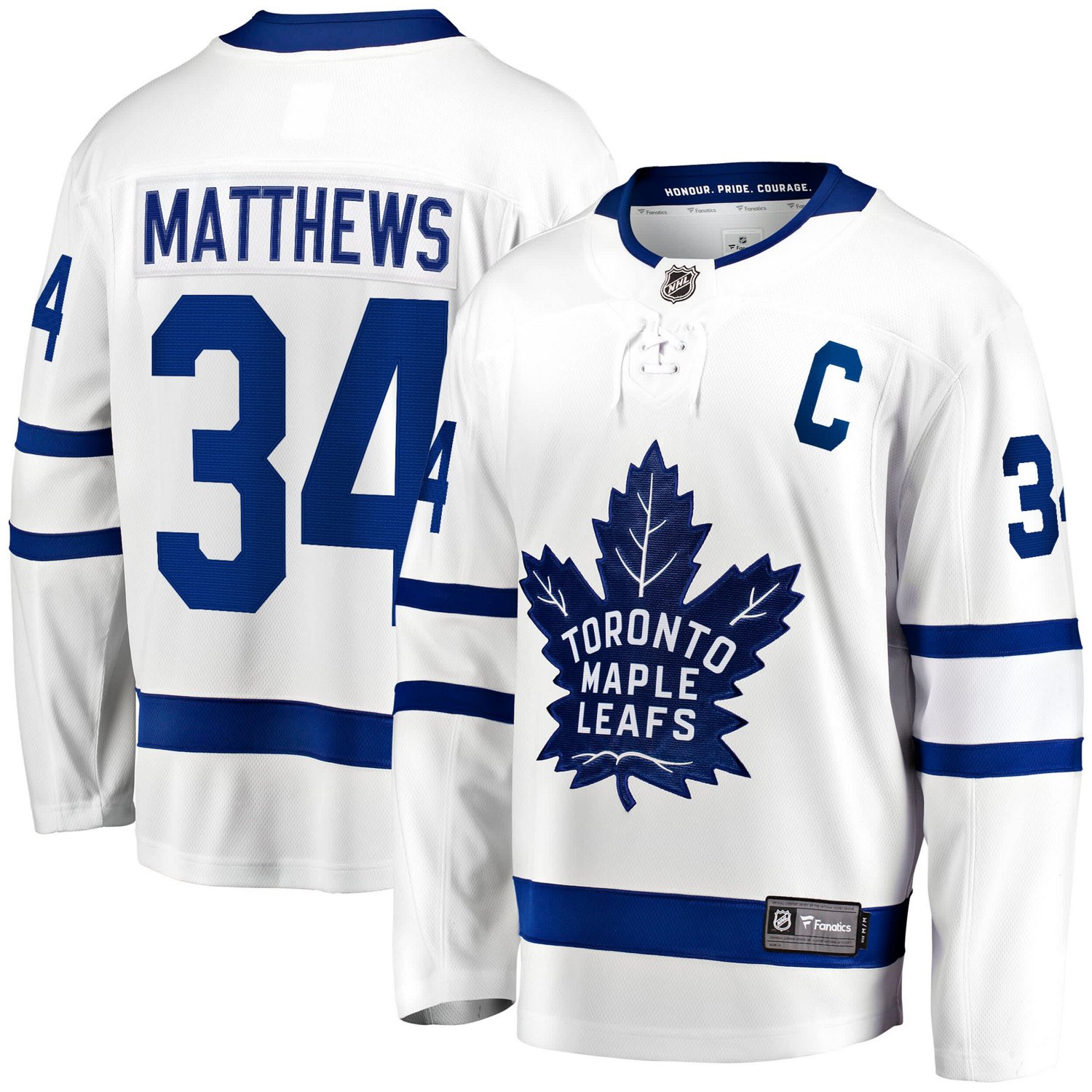 Fanatics Auston Matthews Toronto Maple Leafs "C" Premier Breakaway Player Jersey