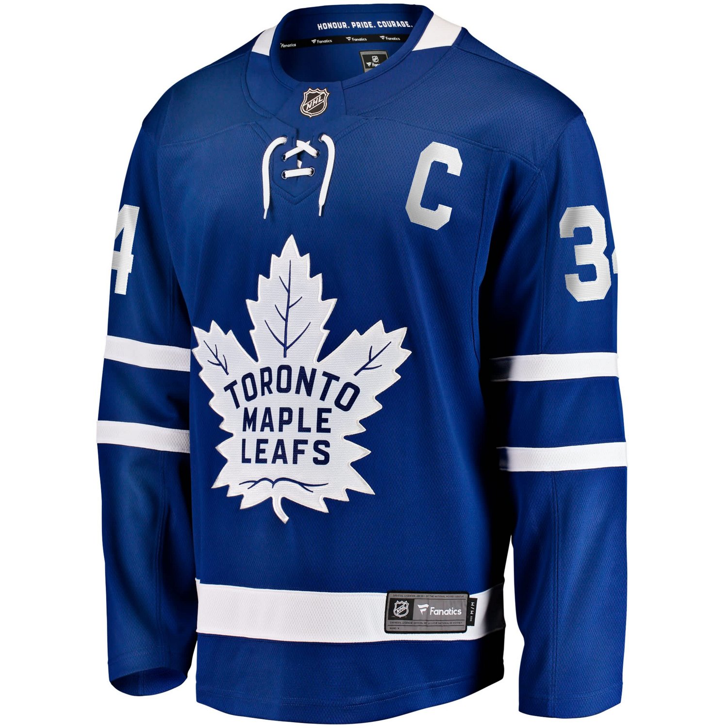Fanatics Auston Matthews Toronto Maple Leafs Captain Patch Home Breakaway Player Jersey - view number 2