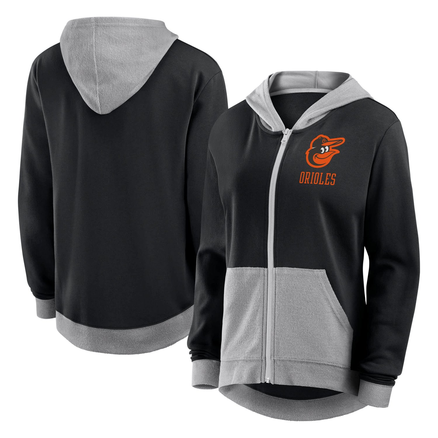 Fanatics Baltimore Orioles Hit It French Terry Full-Zip Hoodie