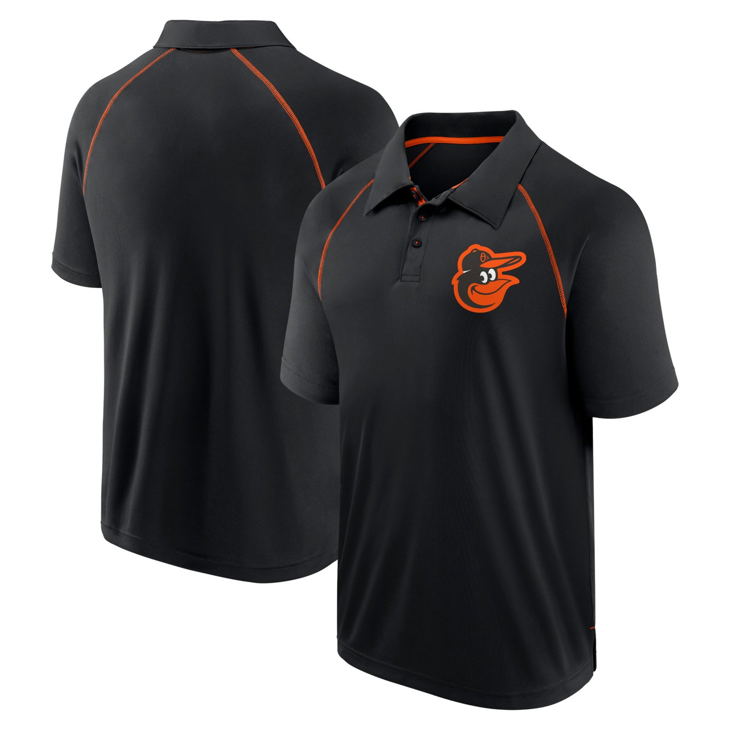 Fanatics Baltimore Orioles Strong Alone Raglan Polo - view number 1