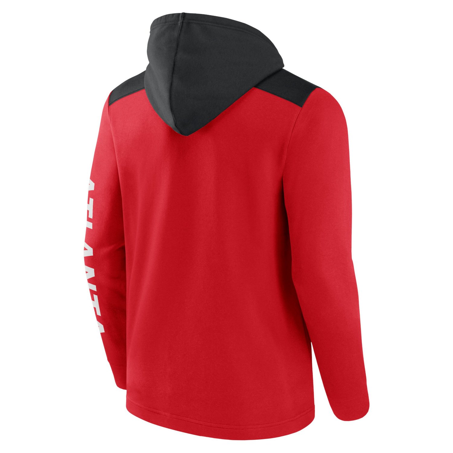 Fanatics Black Atlanta Braves Ace Hoodie Full-Zip Sweatshirt