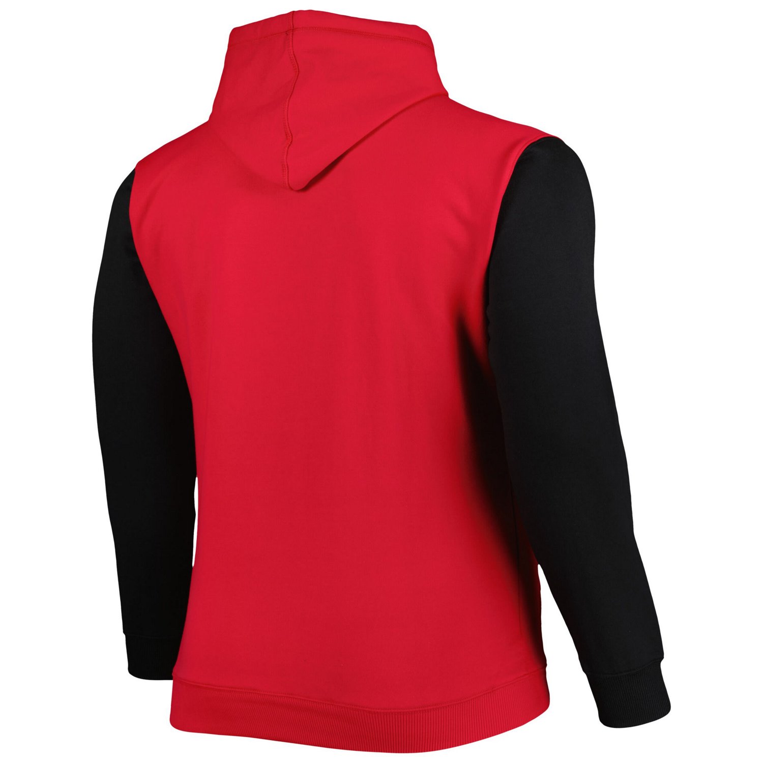 Fanatics /Black Chicago Bulls Big  Tall Bold Attack Pullover Hoodie