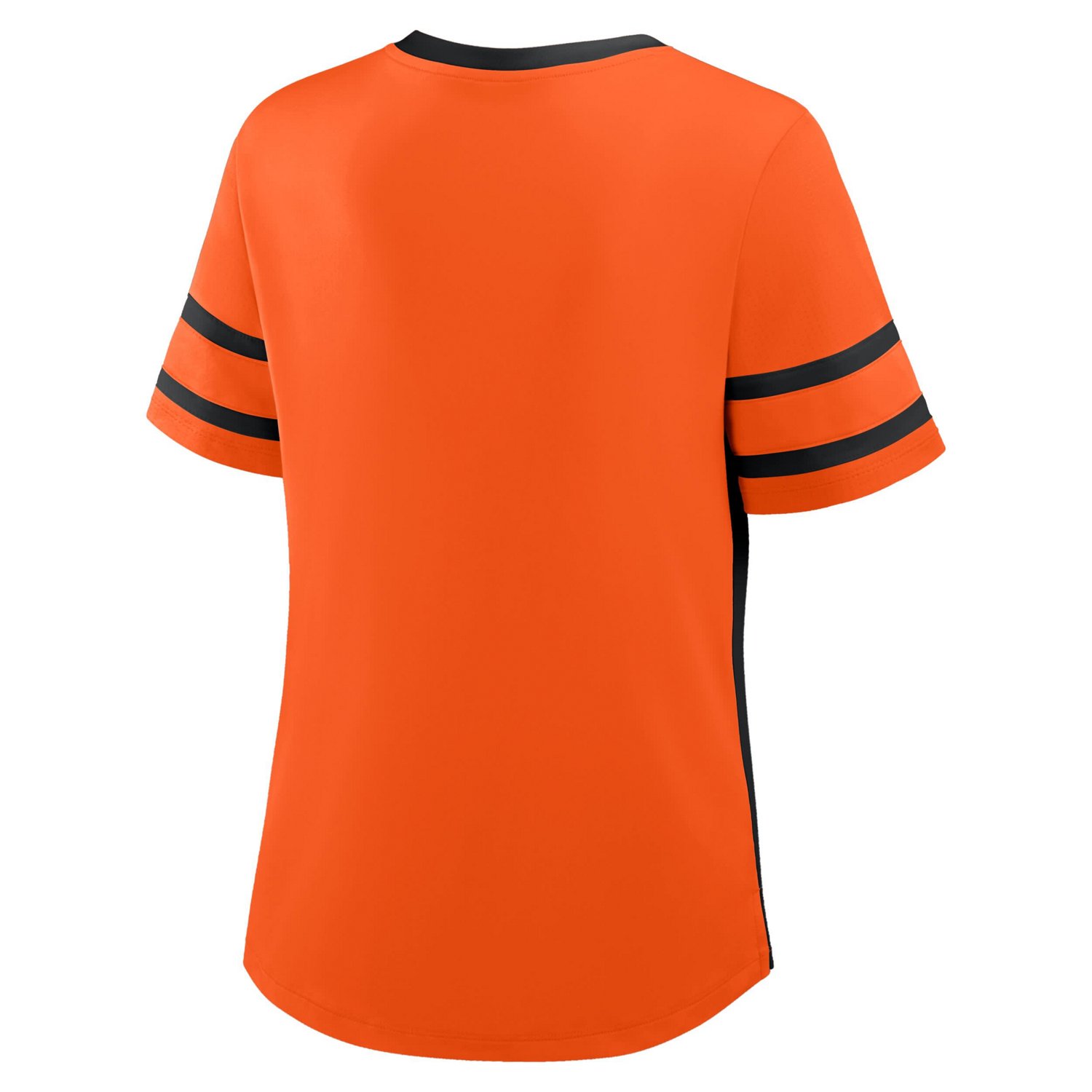 Fanatics Black Oklahoma State Cowboys Be Fearless Athena Lace-Up T-Shirt - view number 3