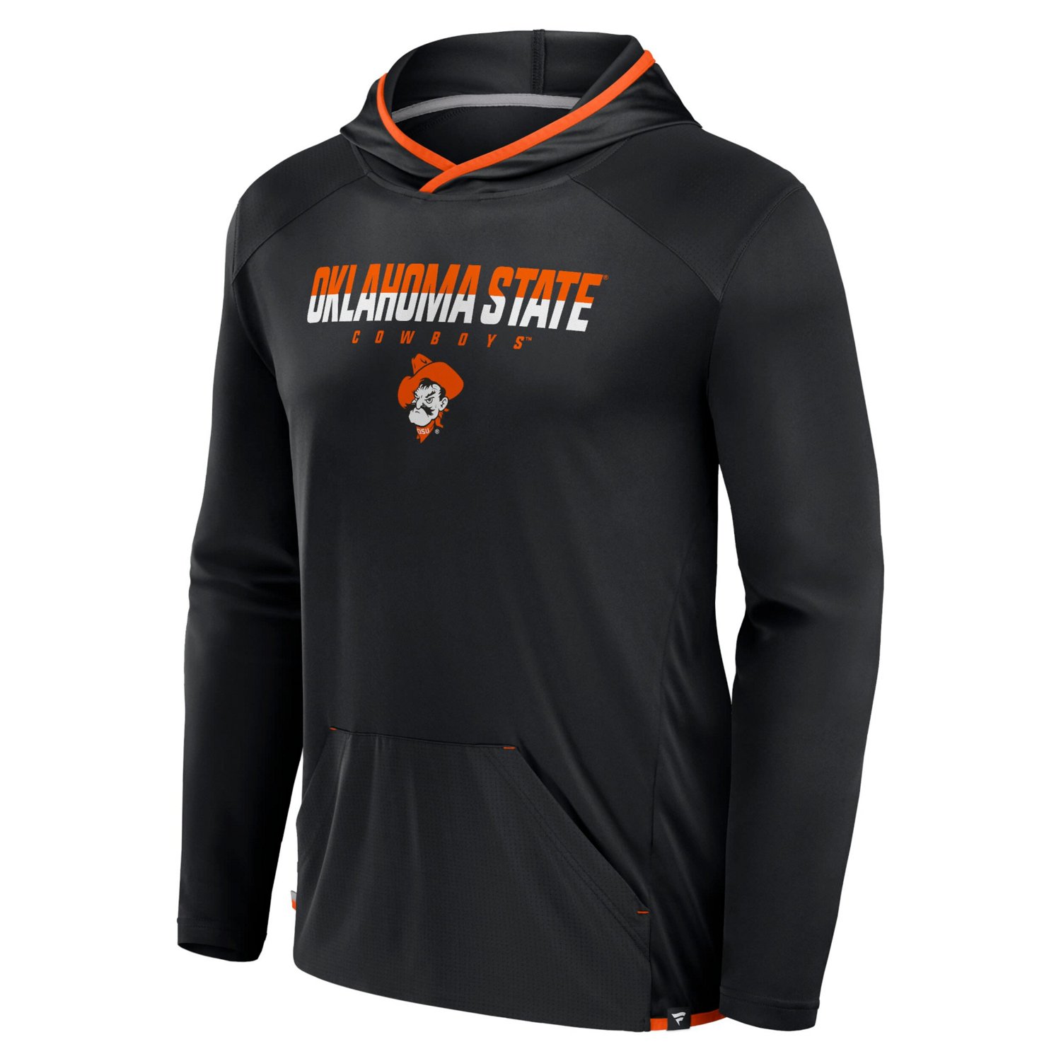 Fanatics /Black Oklahoma State Cowboys Transitional Hoodie T-Shirt                                                               - view number 2