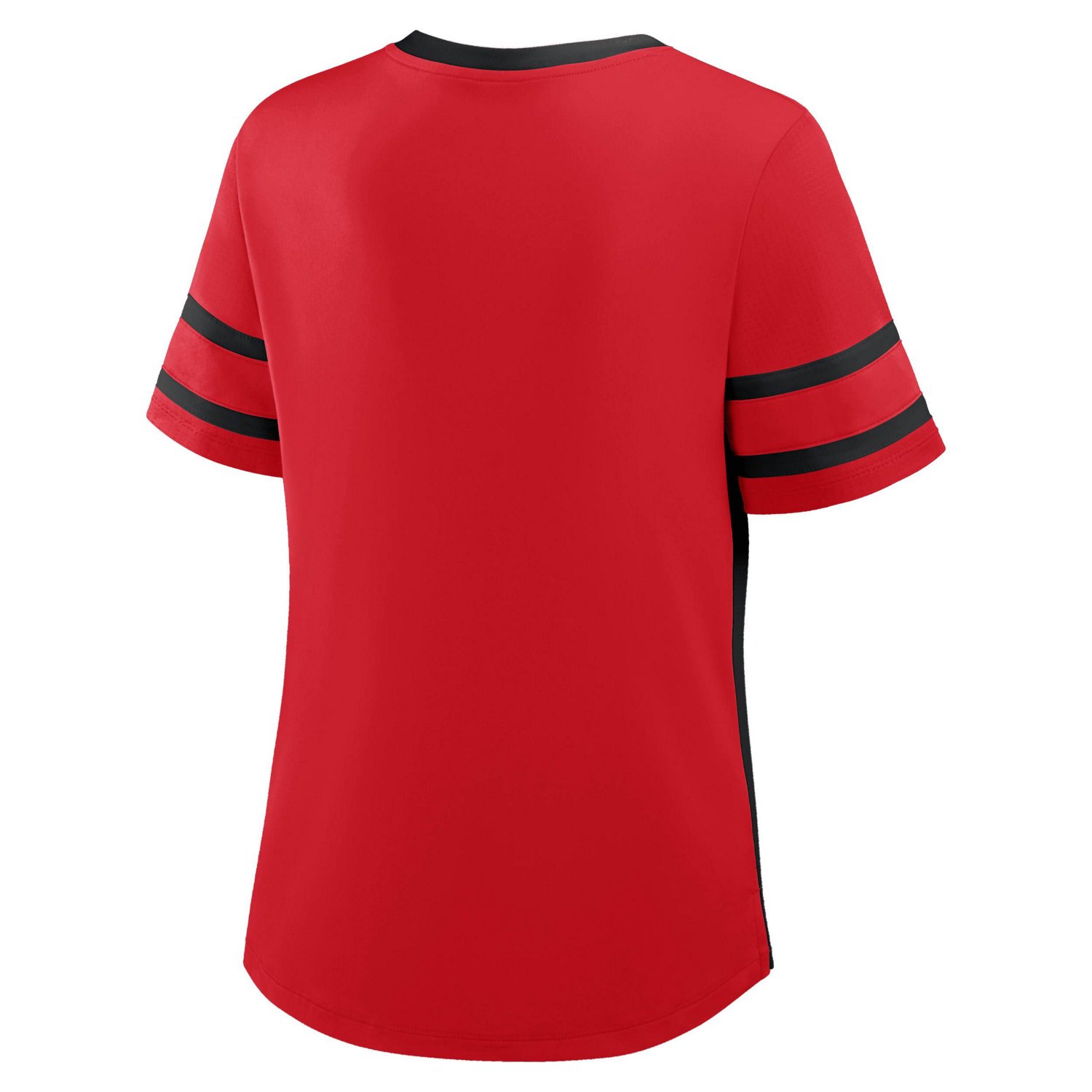 Fanatics Black Texas Tech Raiders Be Fearless Athena Lace-Up T-Shirt - view number 2