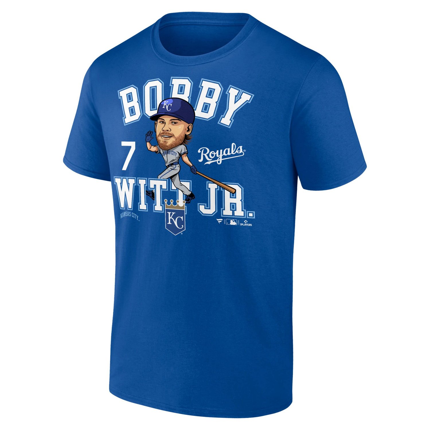 Fanatics Bobby Witt Jr Kansas City s Hometown Caricature T-Shirt - view number 2