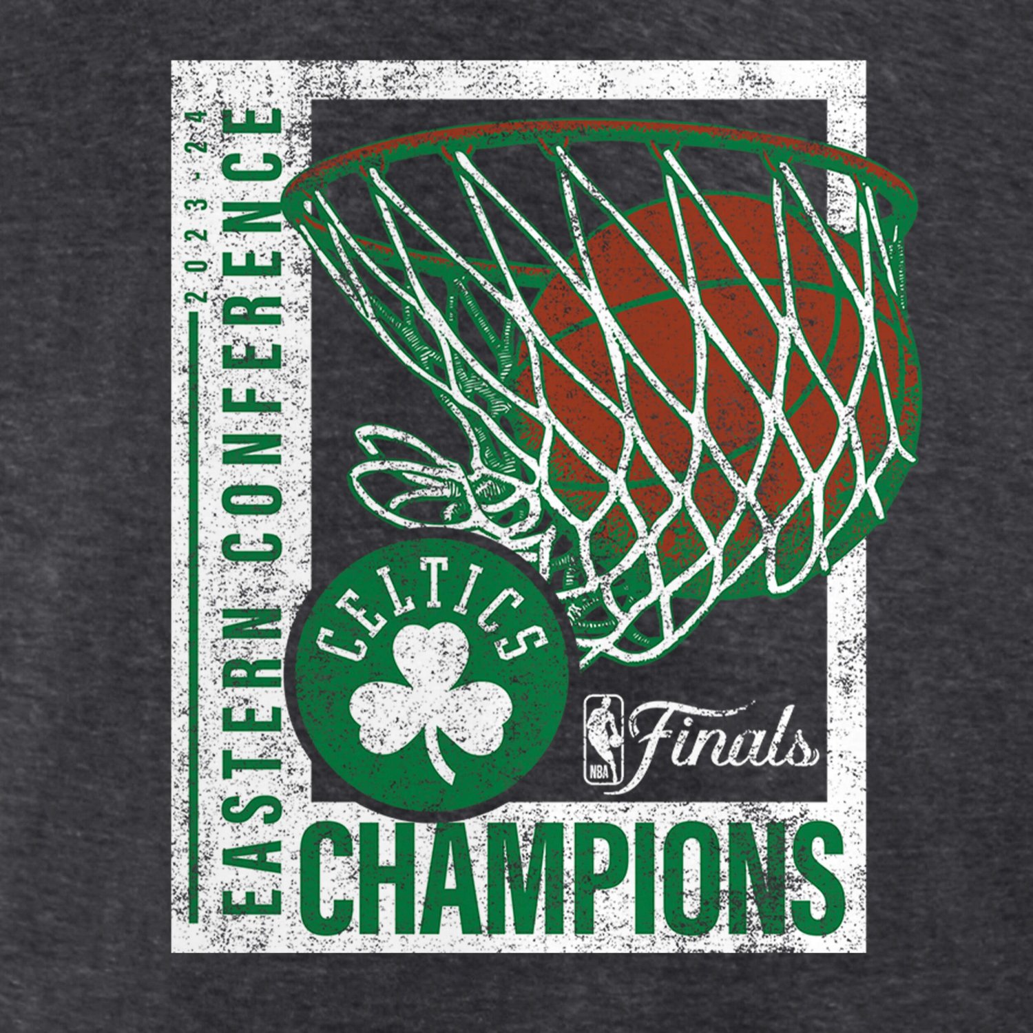 Fanatics Boston Celtics 2024 Eastern Conference Champions Full Court Trap T-Shirt - view number 4