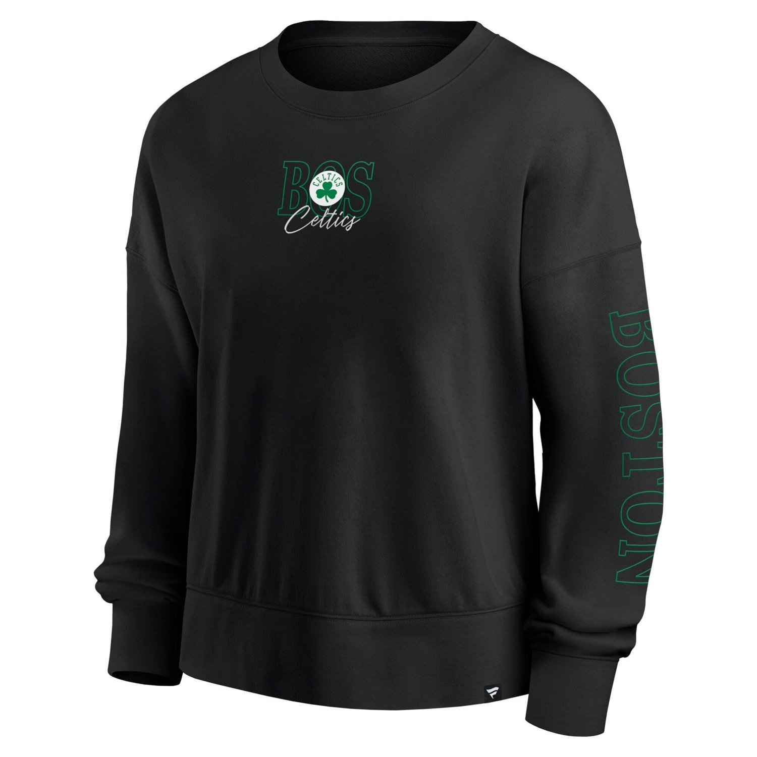 Fanatics Boston Celtics Oversized Game Day Pullover Sweatshirt - view number 2