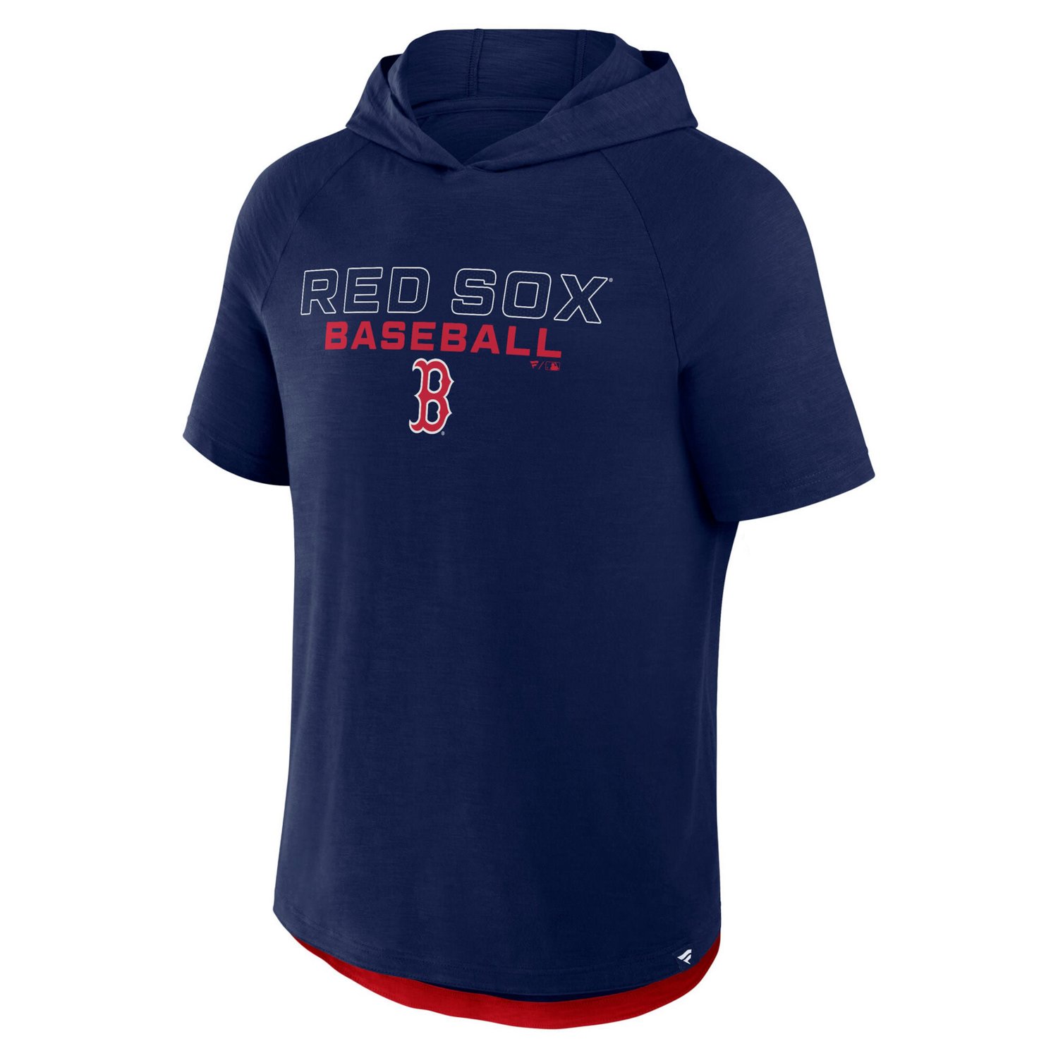 Fanatics Boston Red Sox Clubhouse Optimal Play Raglan Hoodie T-Shirt - view number 2