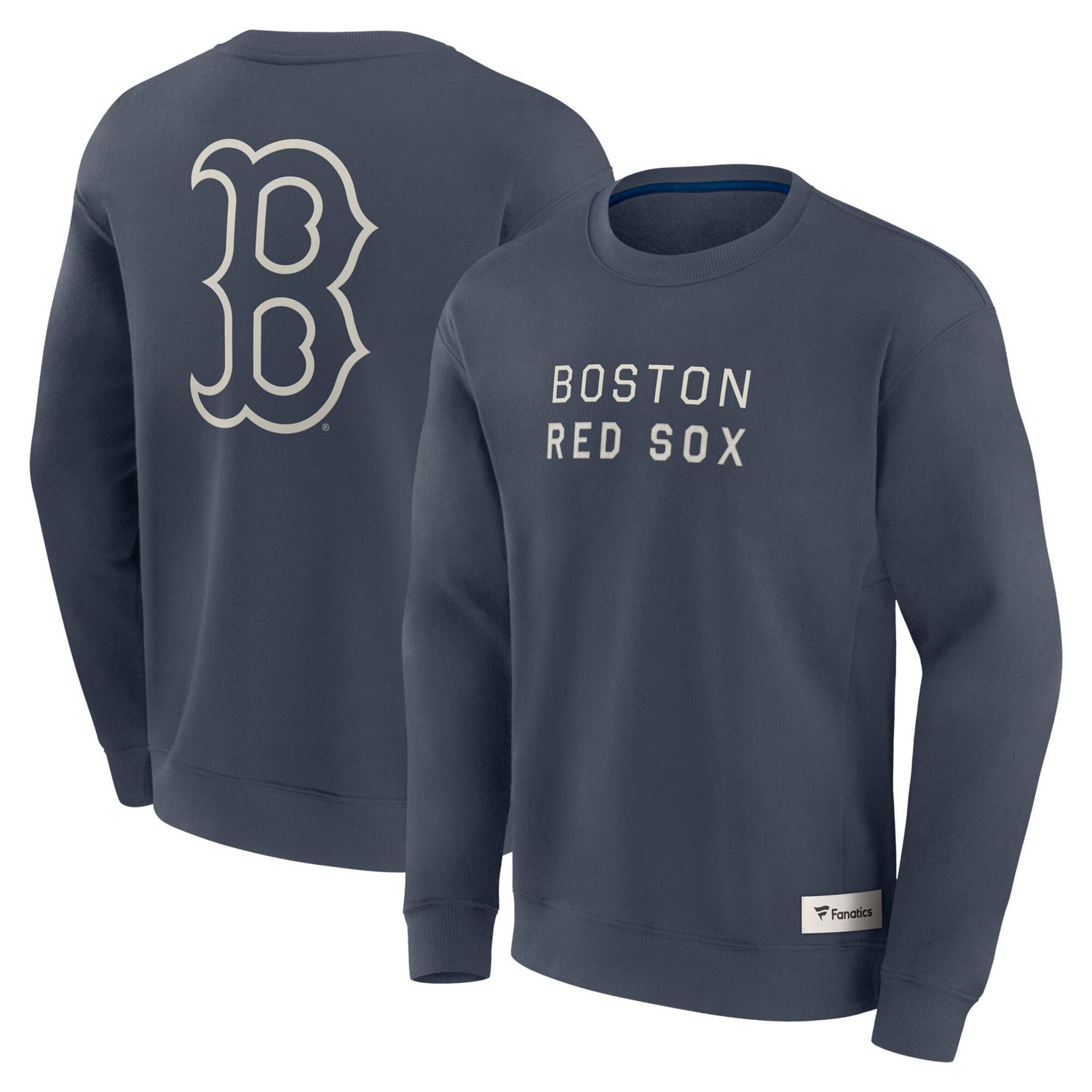 Fanatics Boston Red Sox Elements Future Ground Lettering Pullover Sweatshirt - view number 1