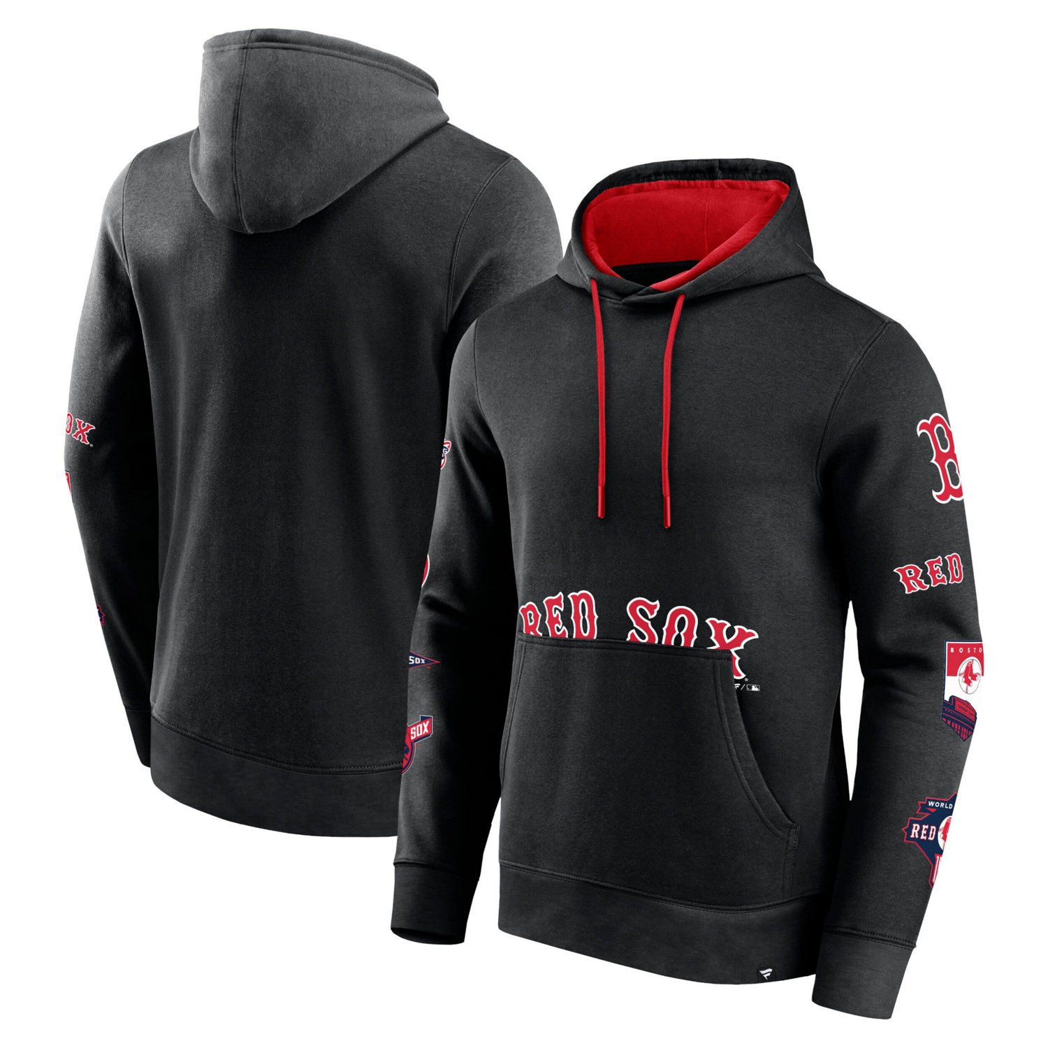 Fanatics Boston Red Sox Wild Winner Pullover Hoodie                                                                              - view number 1
