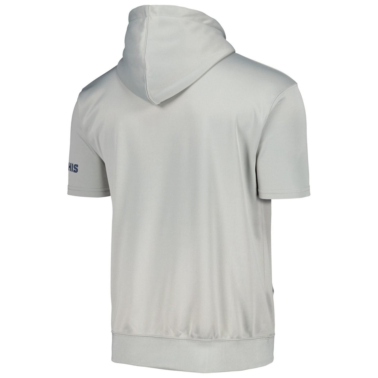 Fanatics Branded /Light Blue Memphis Grizzlies Short Sleeve Pullover Hoodie                                                      - view number 3