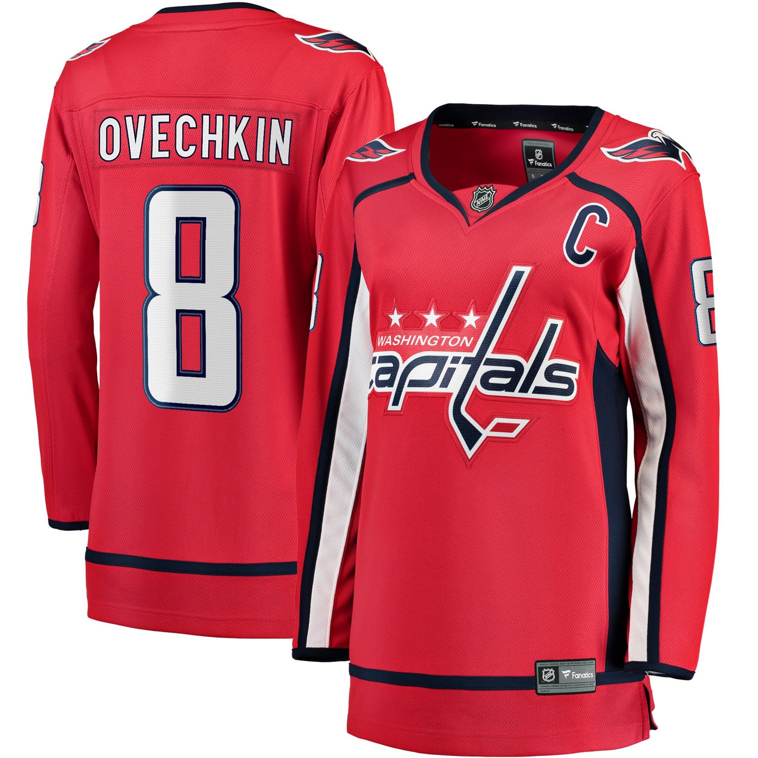 Fanatics Branded Alexander Ovechkin Home Breakaway Player Jersey