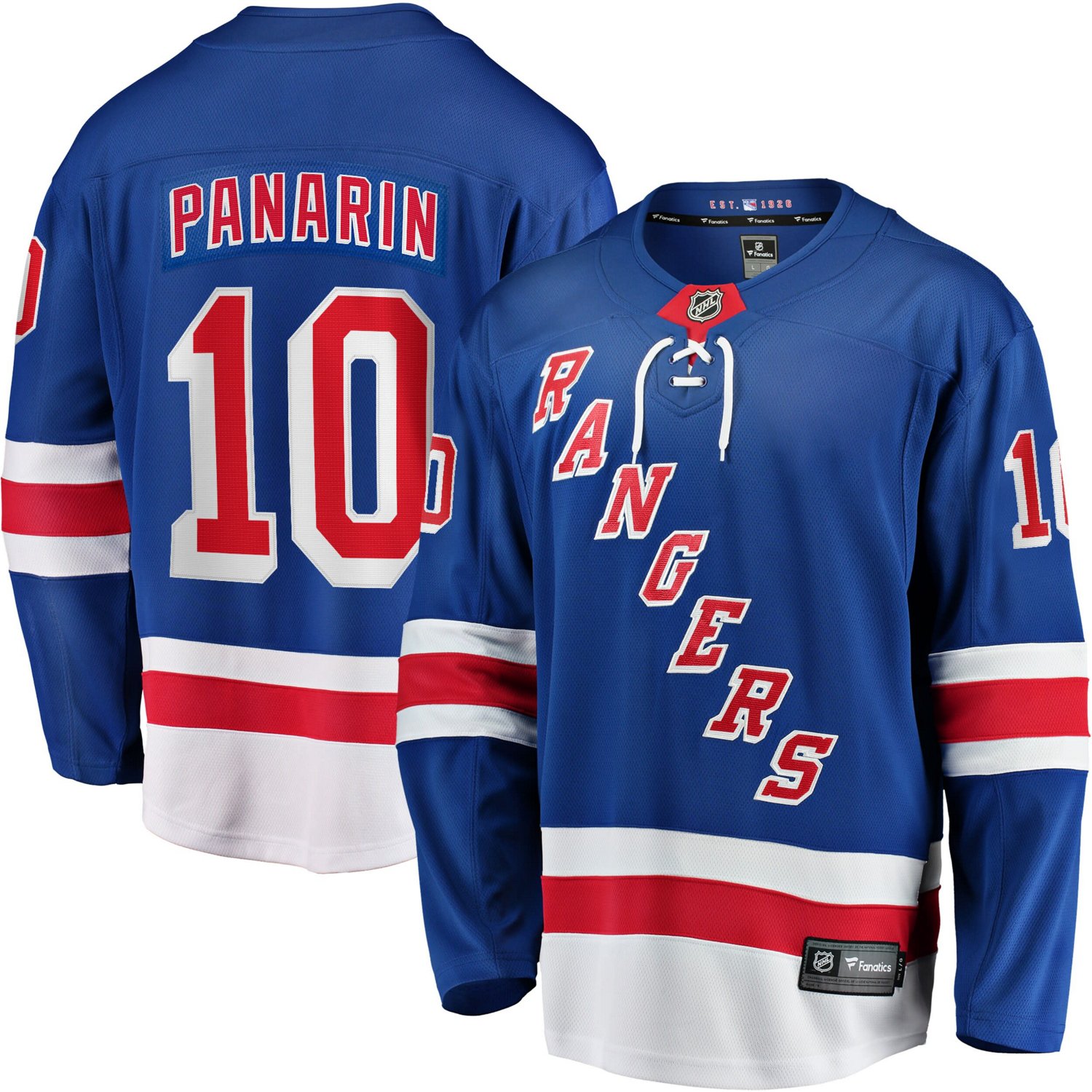Fanatics Branded Artemi Panarin New York Rangers Home Premier Breakaway Player Jersey