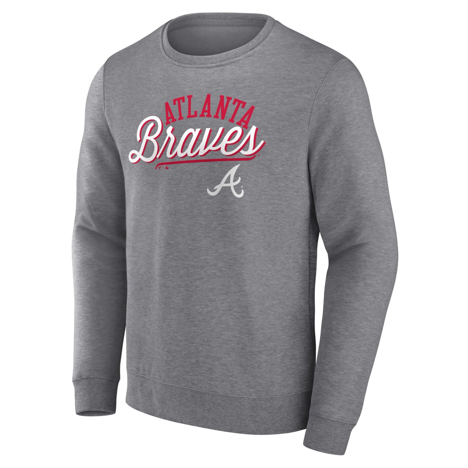 Fanatics Branded Atlanta Braves Simplicity Pullover Sweatshirt - view number 2