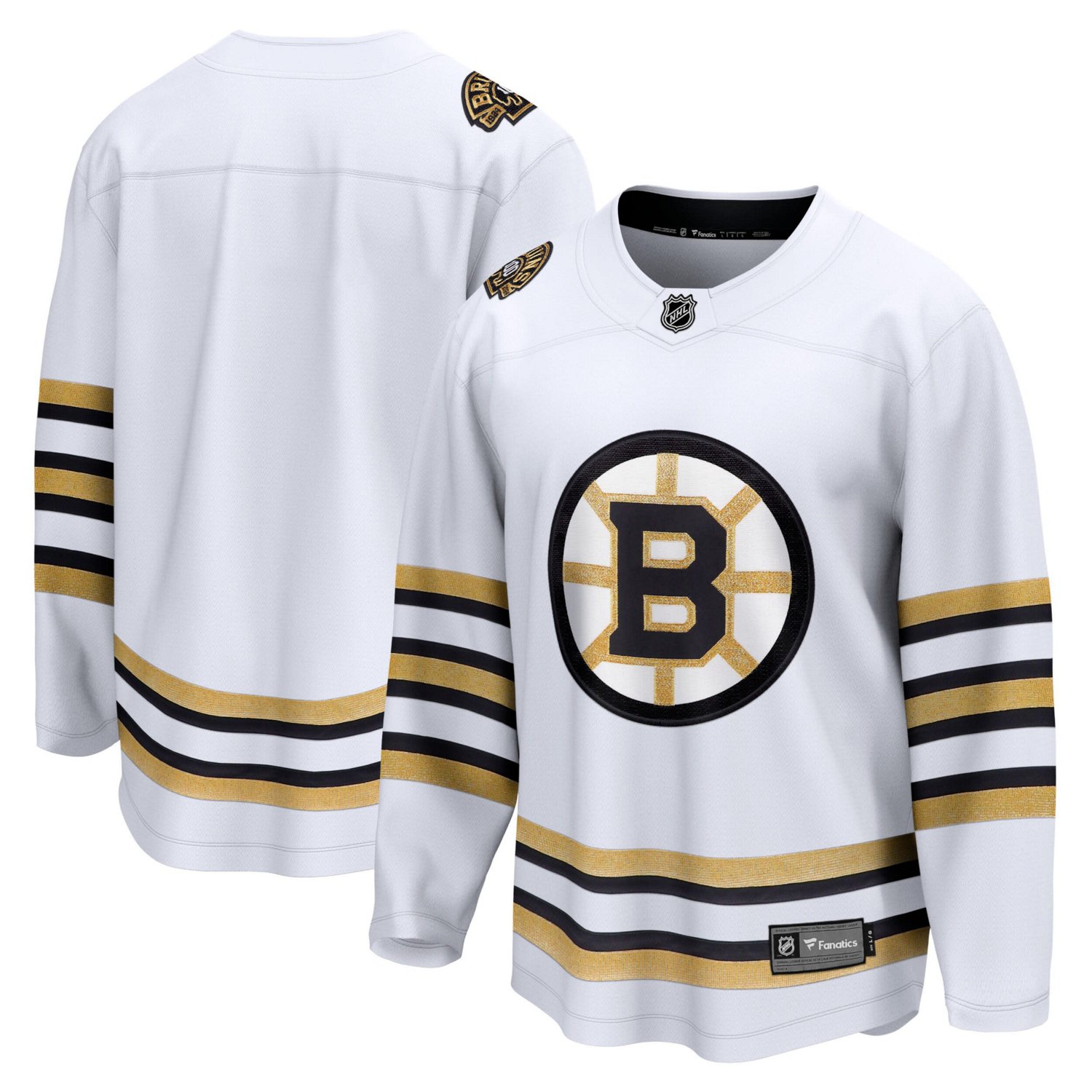 Fanatics Branded Boston Bruins 100th Anniversary Premier Breakaway Jersey