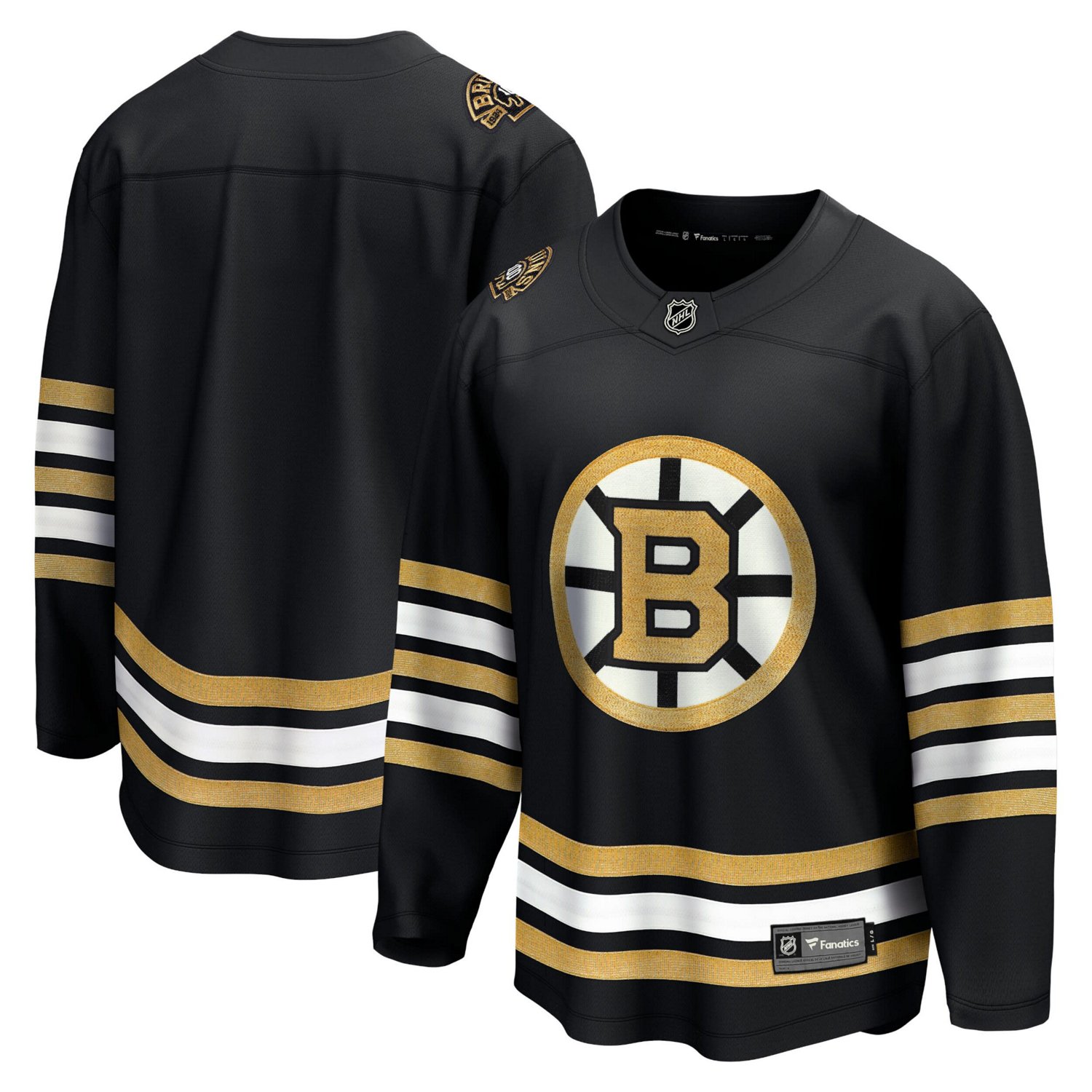Fanatics Branded Boston Bruins 100th Anniversary Premier Breakaway Jersey