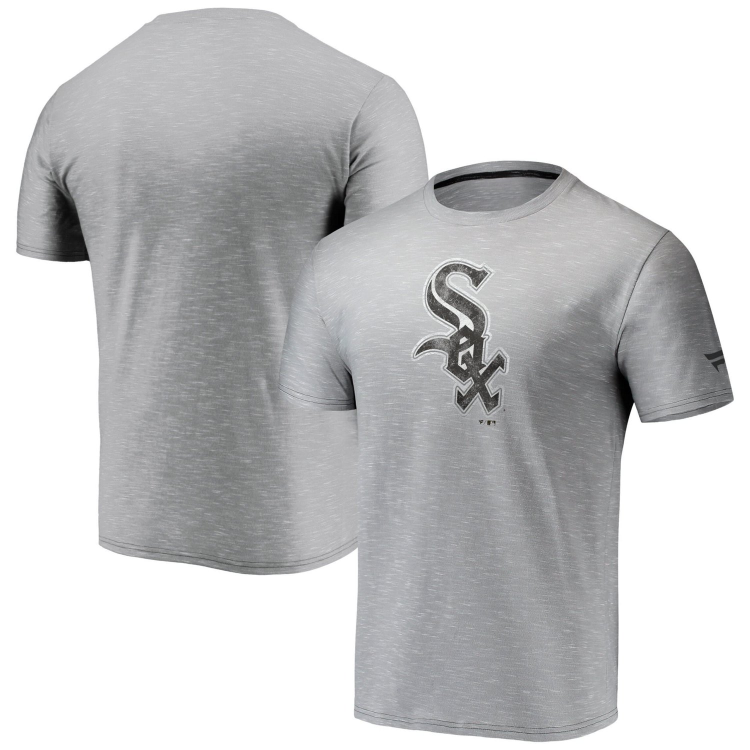 Fanatics Branded Chicago Sox Team Logo Space-Dye T-Shirt