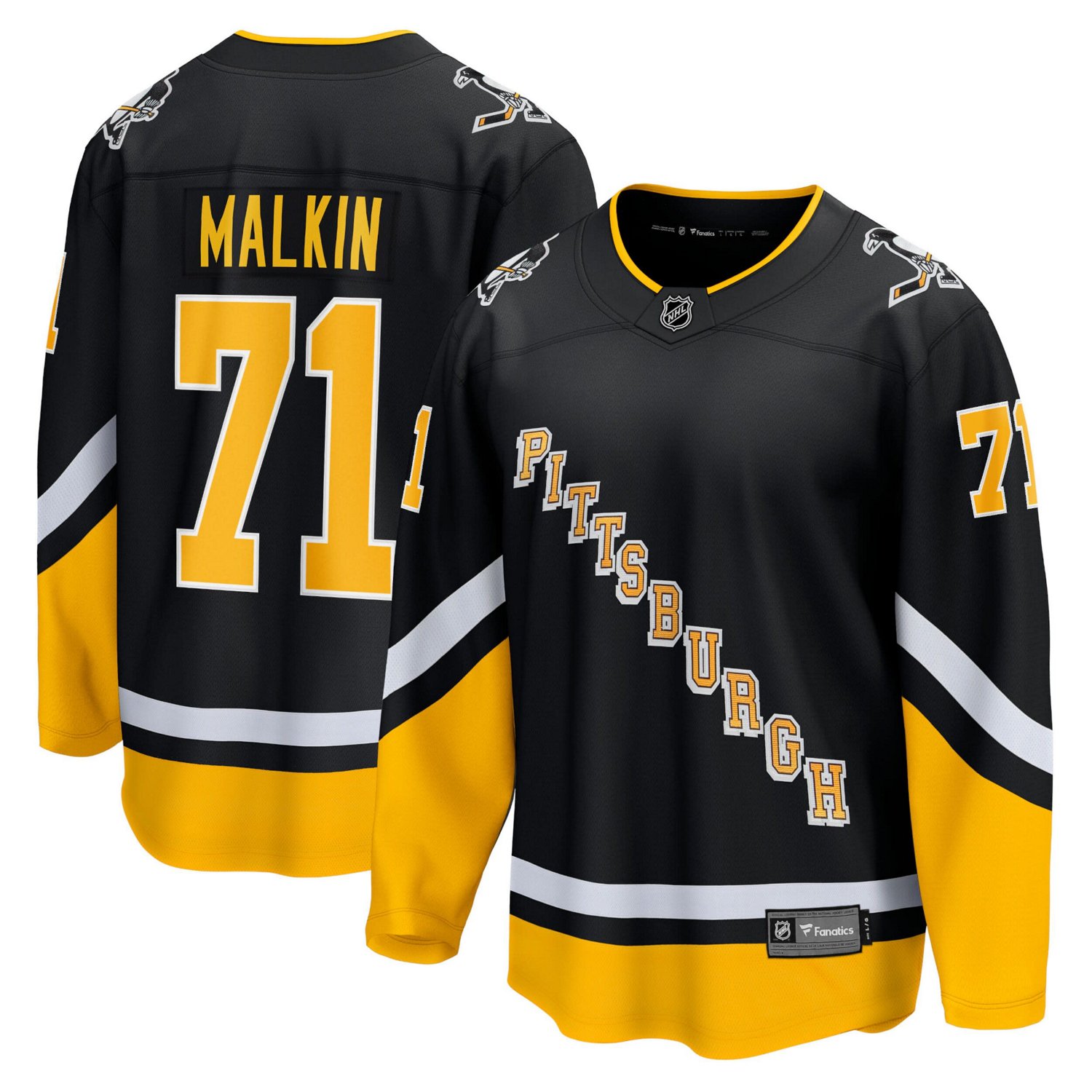 Fanatics Branded Evgeni Malkin Pittsburgh Penguins Alternate Premier Breakaway Player Jersey