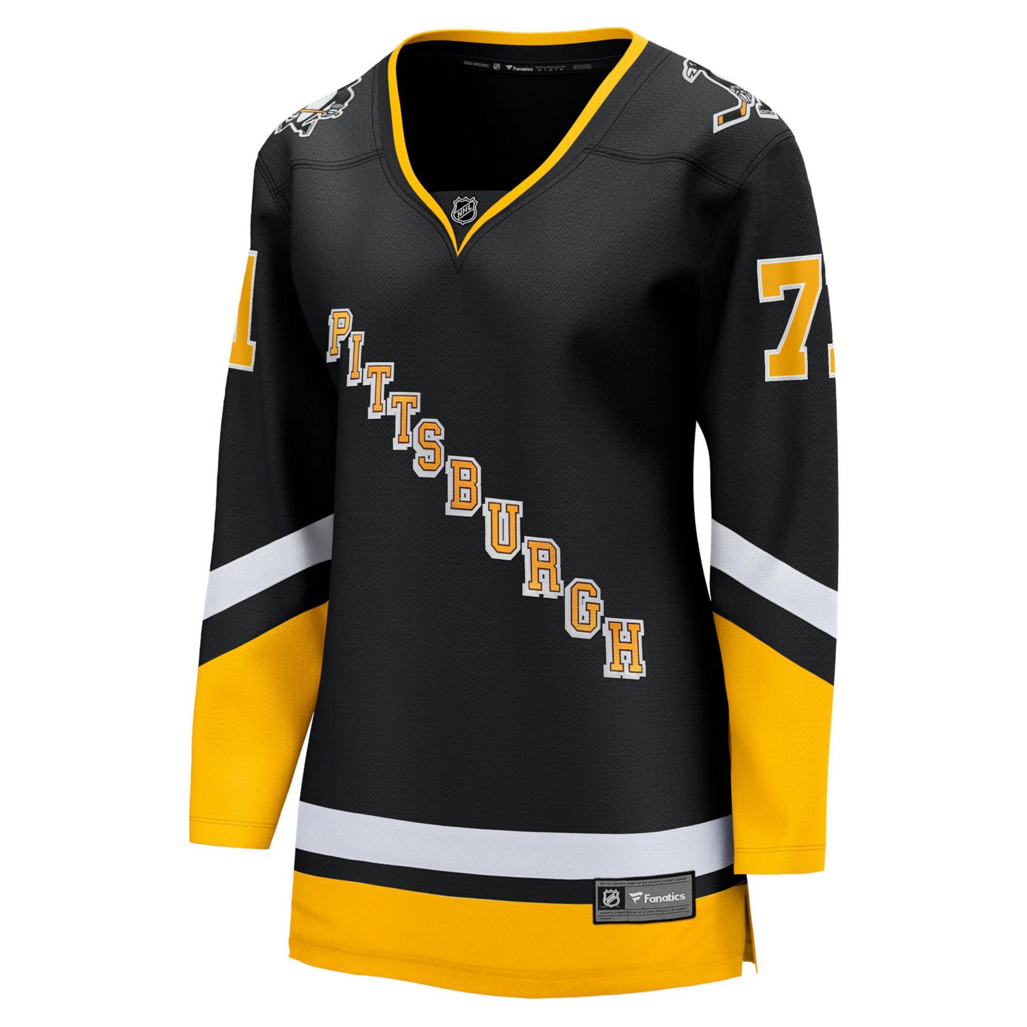 Fanatics Branded Evgeni Malkin Pittsburgh Penguins Alternate Premier Breakaway Player Jersey                                     - view number 2