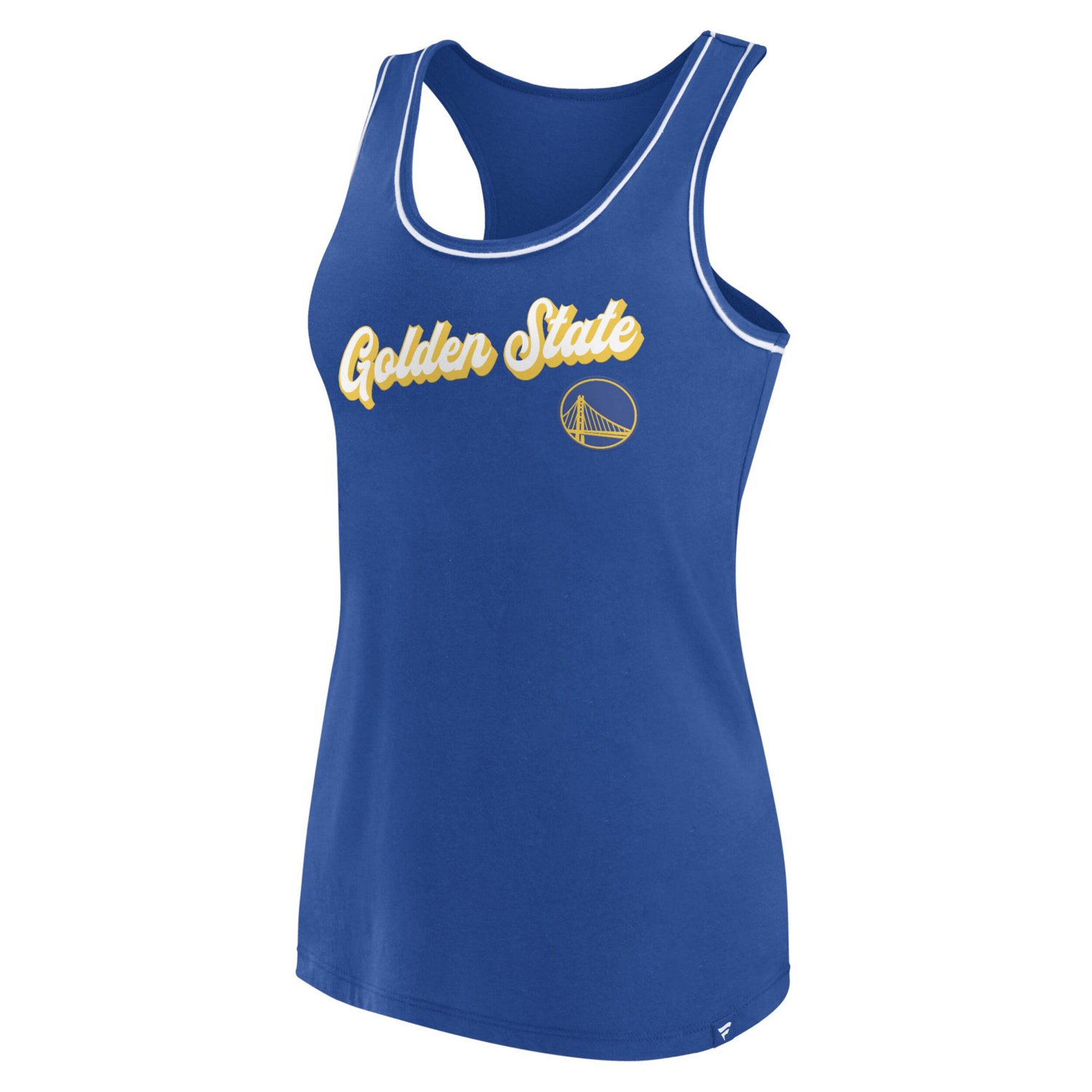 Fanatics Branded Golden State Warriors Wordmark Logo Racerback Tank Top                                                          - view number 2