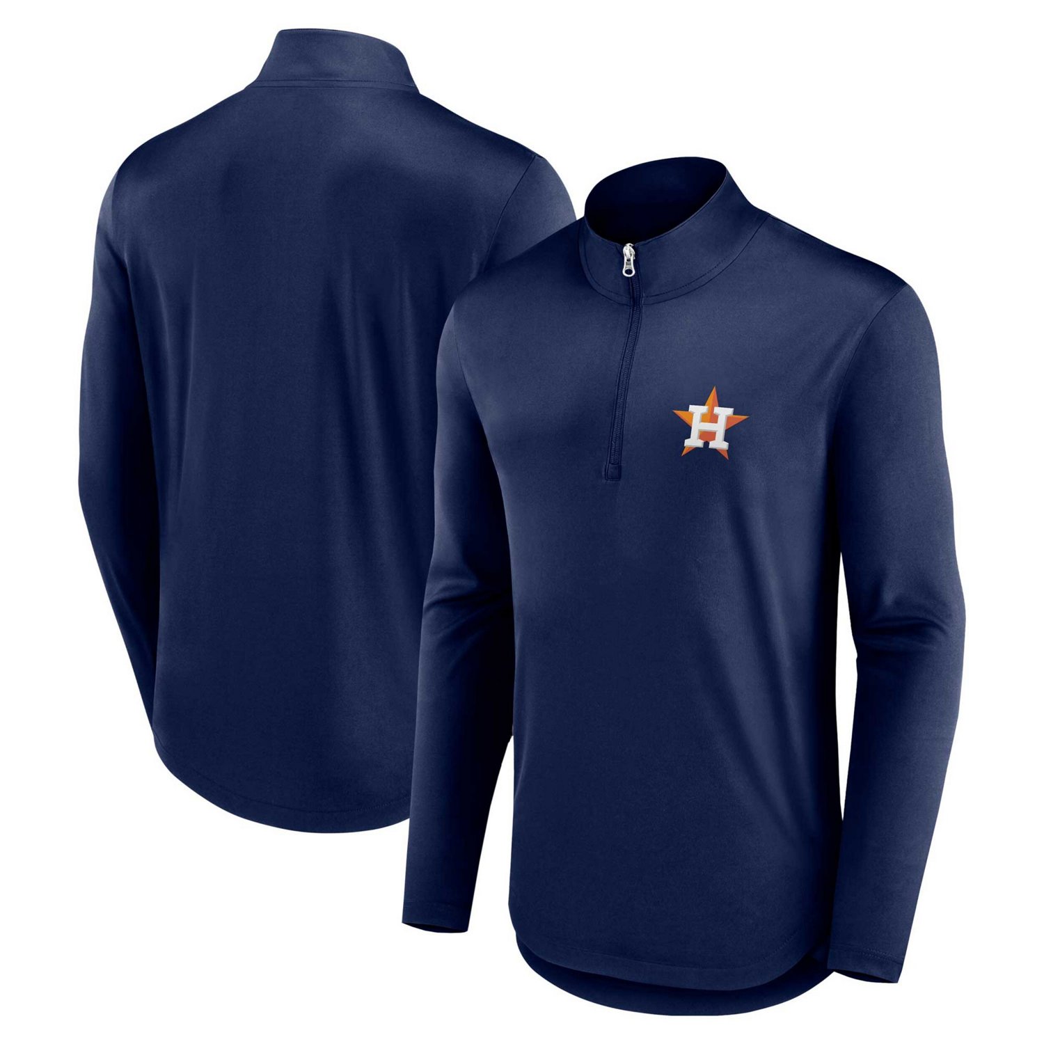 Fanatics Branded Houston Astros Quarterback Quarter-Zip Top