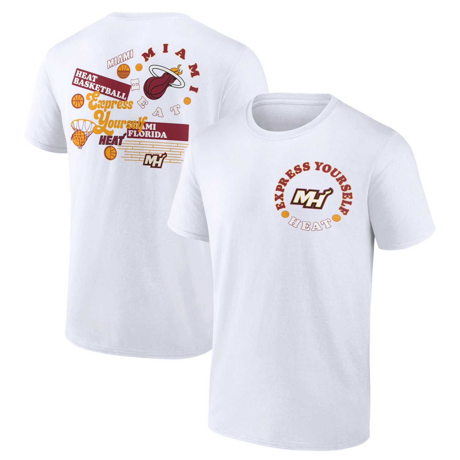 Fanatics Miami Heat Street Collective T-Shirt                                                                                    - view number 1