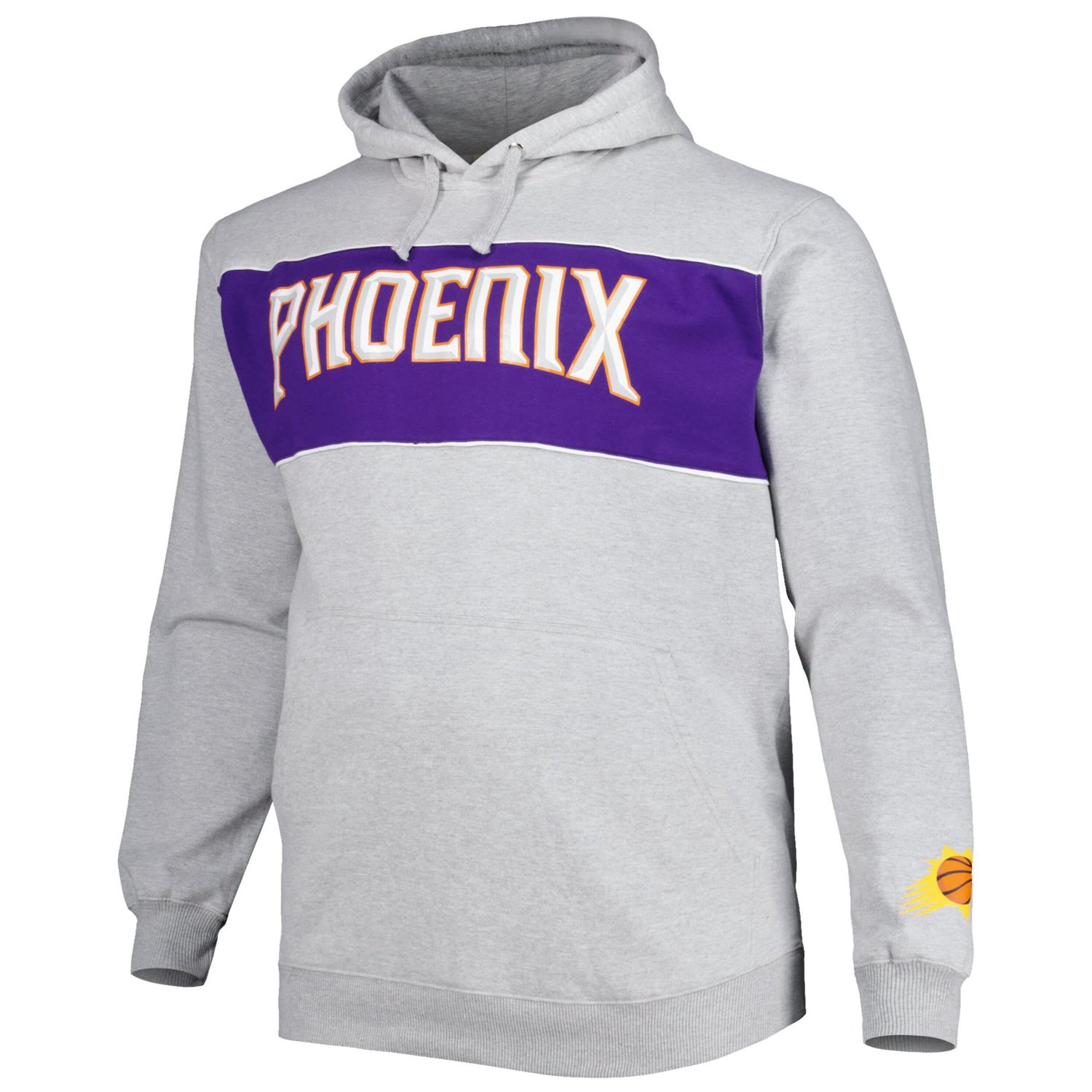 Fanatics Branded Phoenix Suns Big  Tall Wordmark Pullover Hoodie - view number 2
