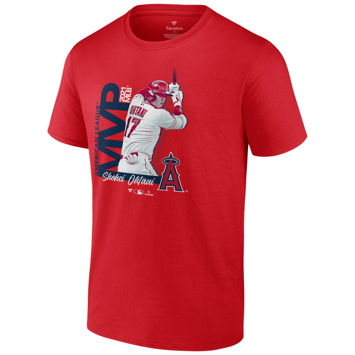 Fanatics Branded Shohei Ohtani Los Angeles Angels 2021 AL MVP T-Shirt - view number 2