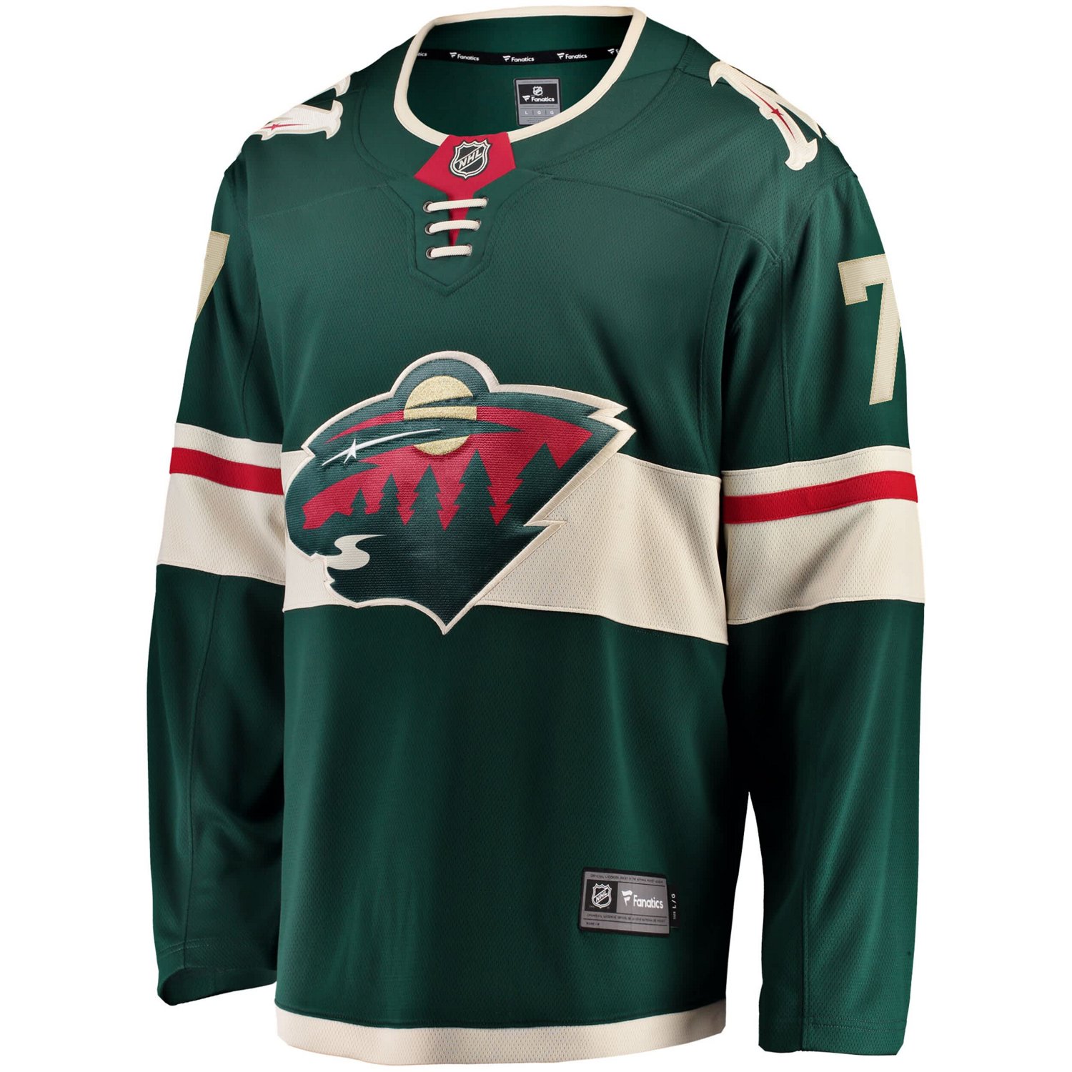 Fanatics Brock Faber Minnesota Wild Home Breakaway Player Jersey - view number 2
