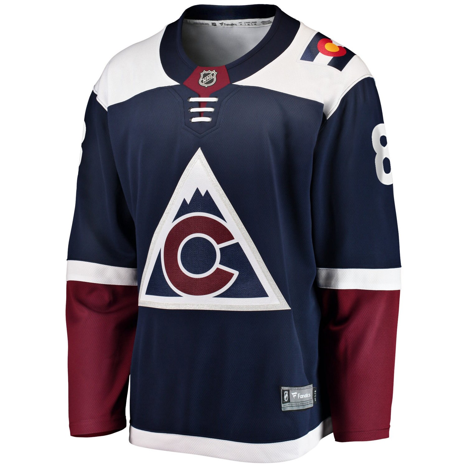 Fanatics Cale Makar Colorado Avalanche Alternate Premier Breakaway Player Jersey - view number 2