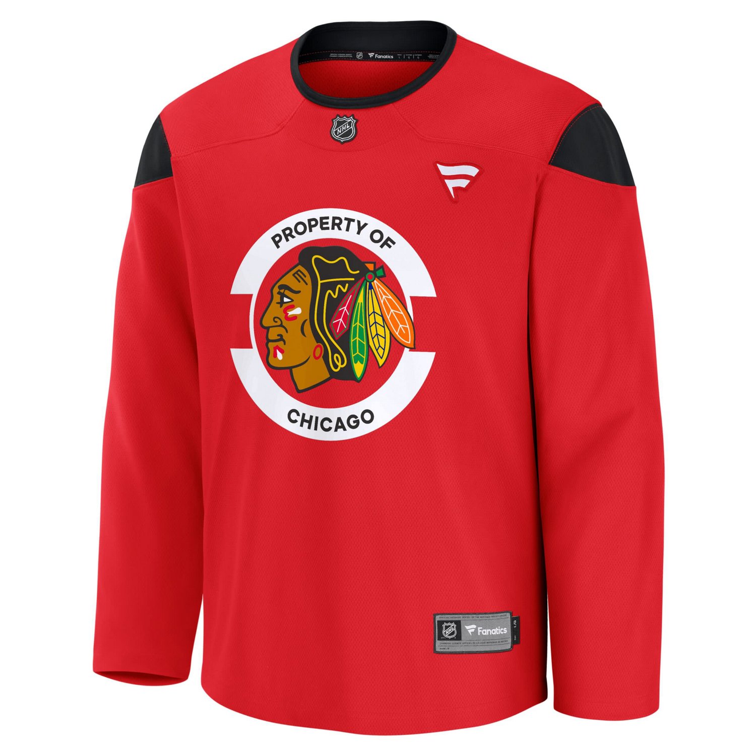 Fanatics Chicago Blackhawks Team Practice Jersey - view number 2