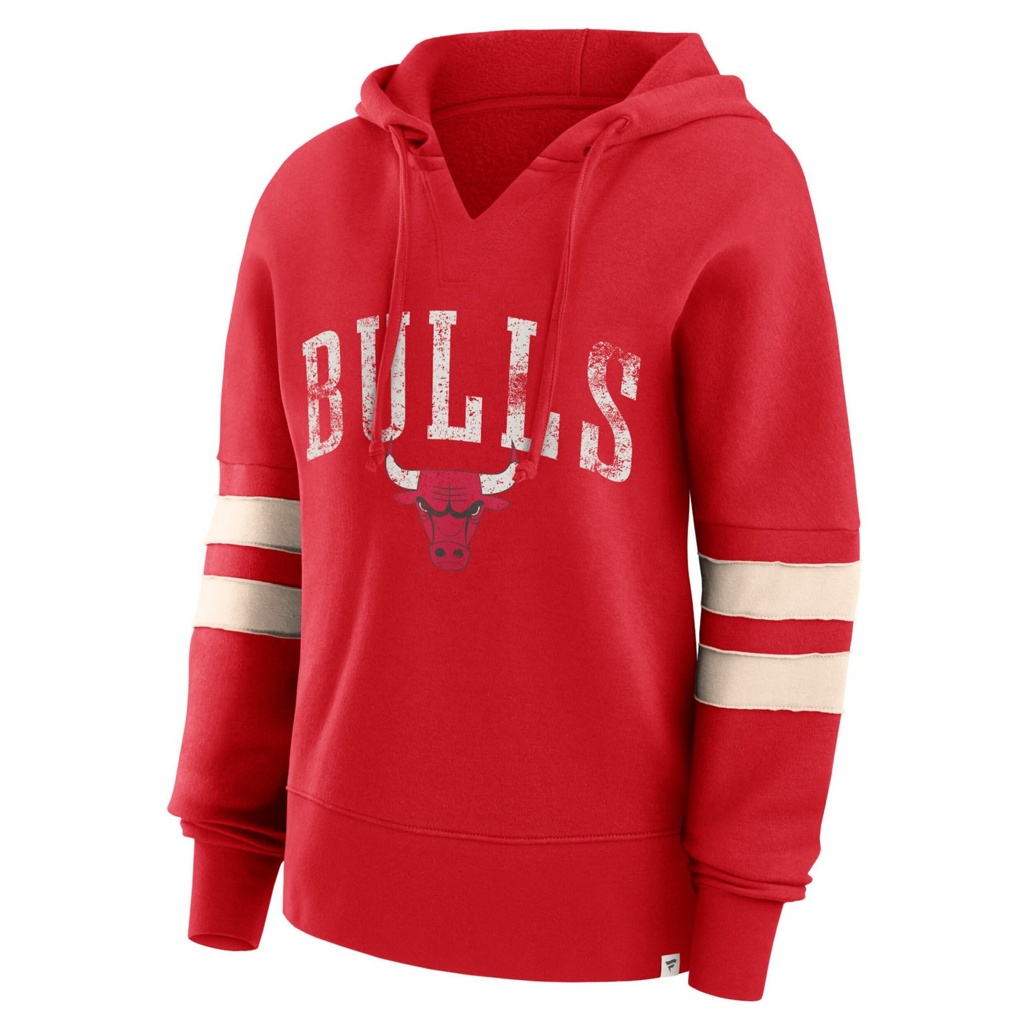 Fanatics Chicago Bulls Bold Move Dolman V-Neck High Hip Hoodie                                                                   - view number 2