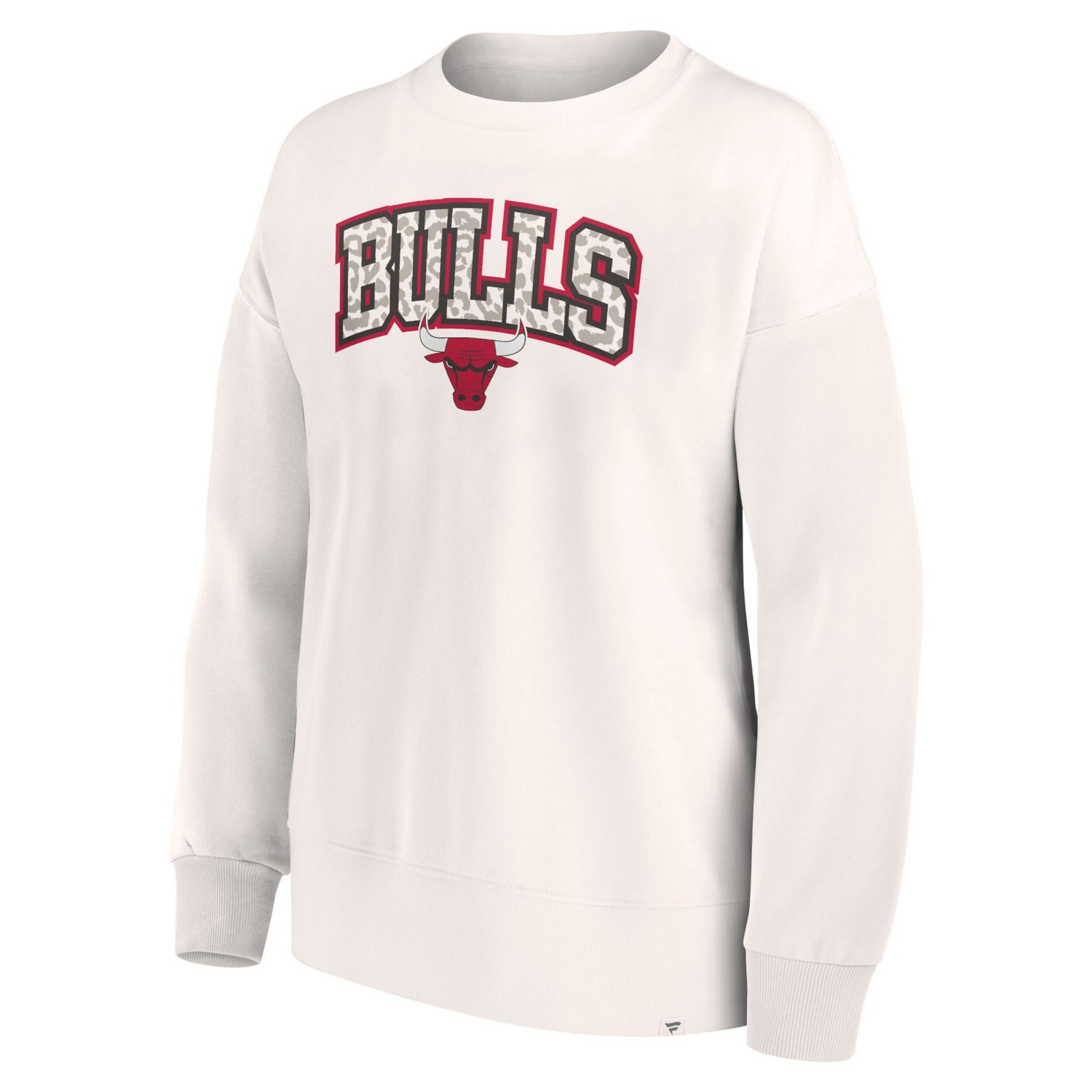 Fanatics Chicago Bulls Tonal Leopard Pullover Sweatshirt