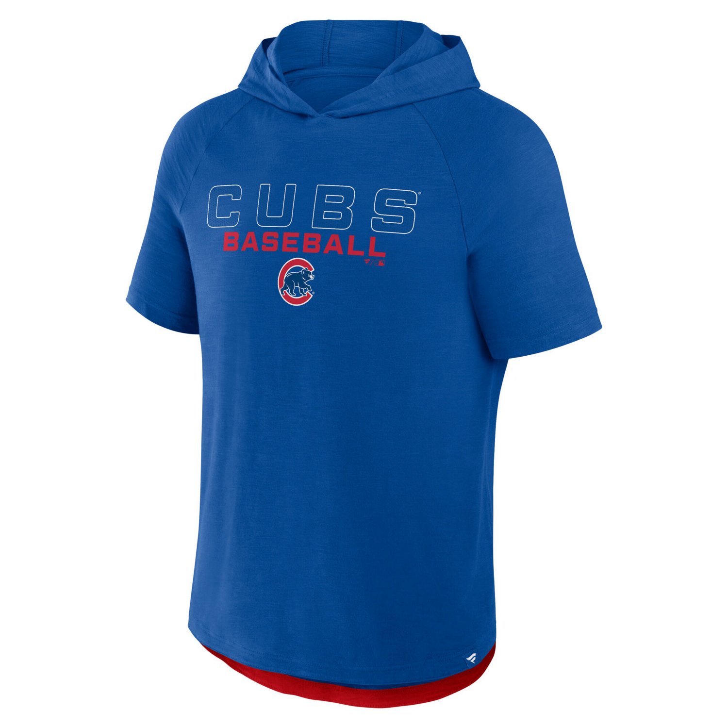 Fanatics Chicago Cubs Clubhouse Optimal Play Raglan Hoodie T-Shirt - view number 2