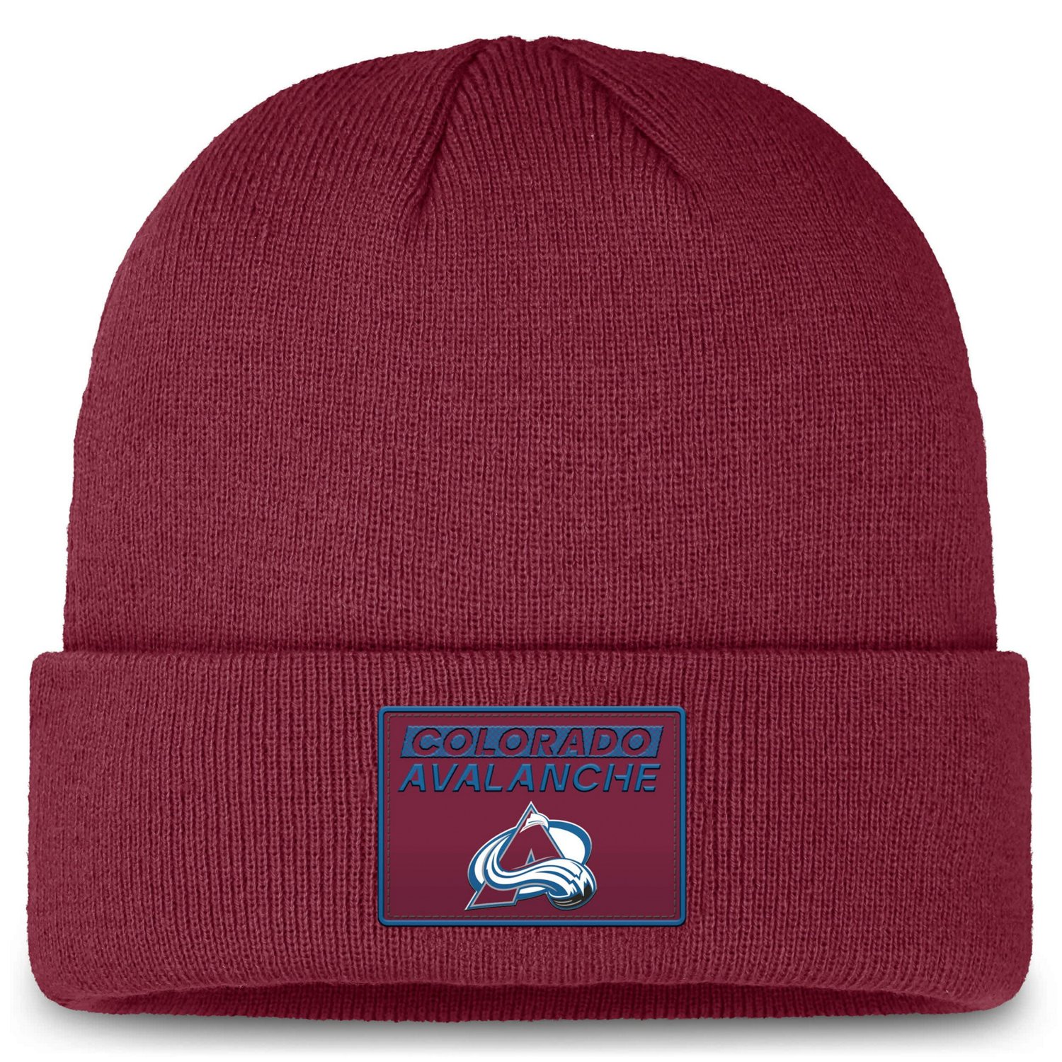 Fanatics Colorado Avalanche Authentic Pro Cuffed Knit Hat