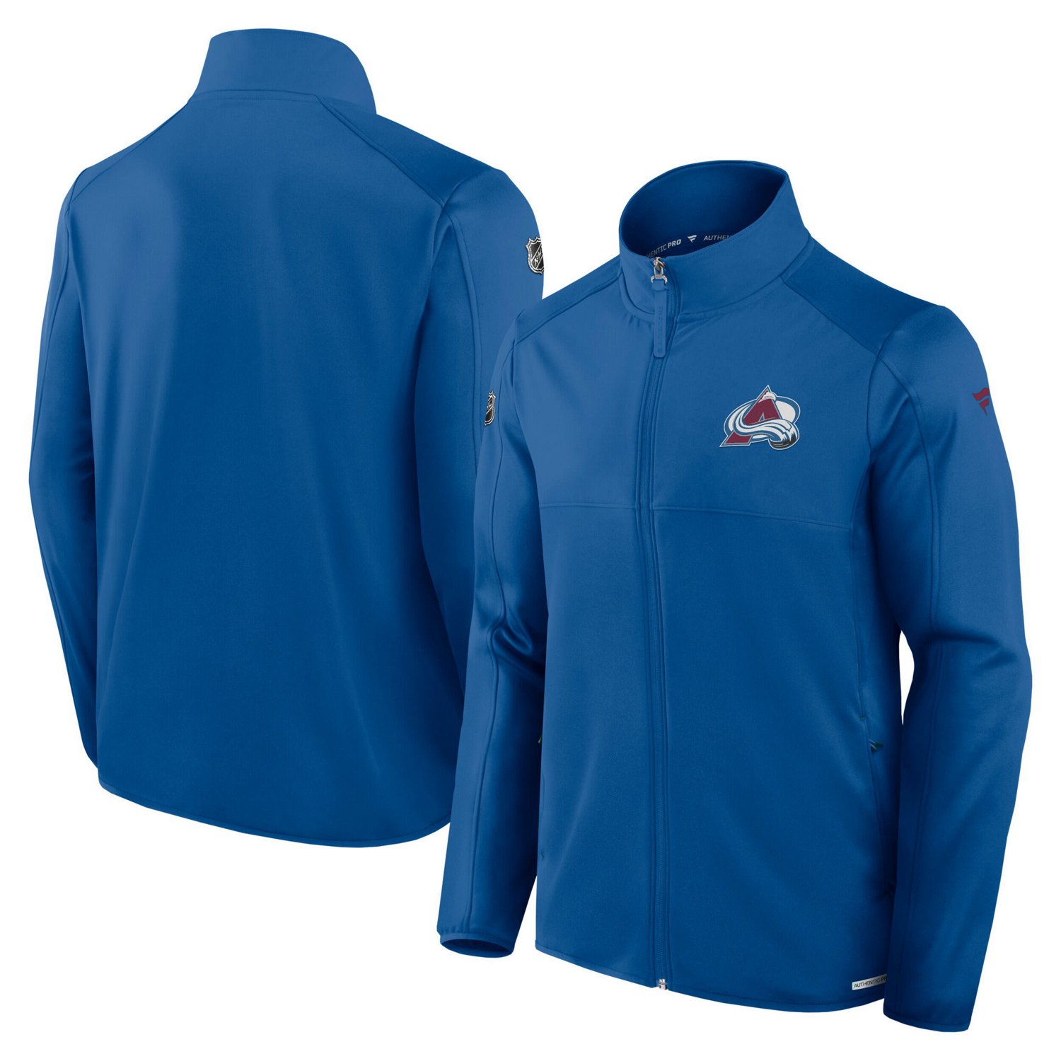 Fanatics Colorado Avalanche Authentic Pro Rink Fleece Full-Zip Jacket