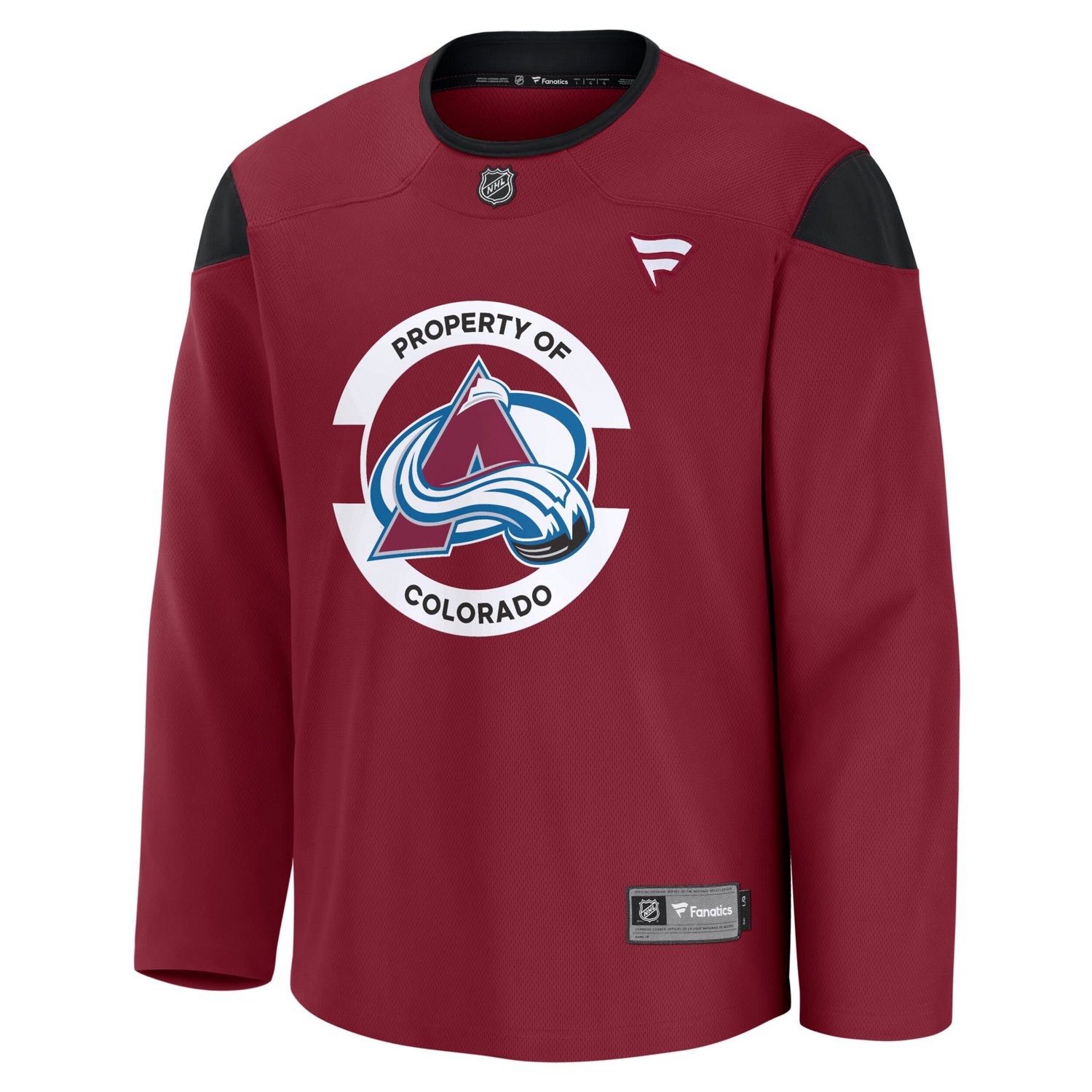 Fanatics Colorado Avalanche Team Practice Jersey - view number 2